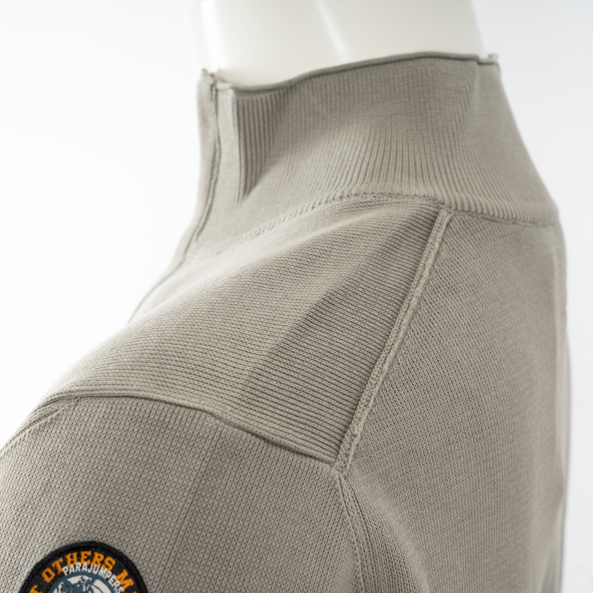 Parajumpers Trui met Rits Groen | Basic Scoe