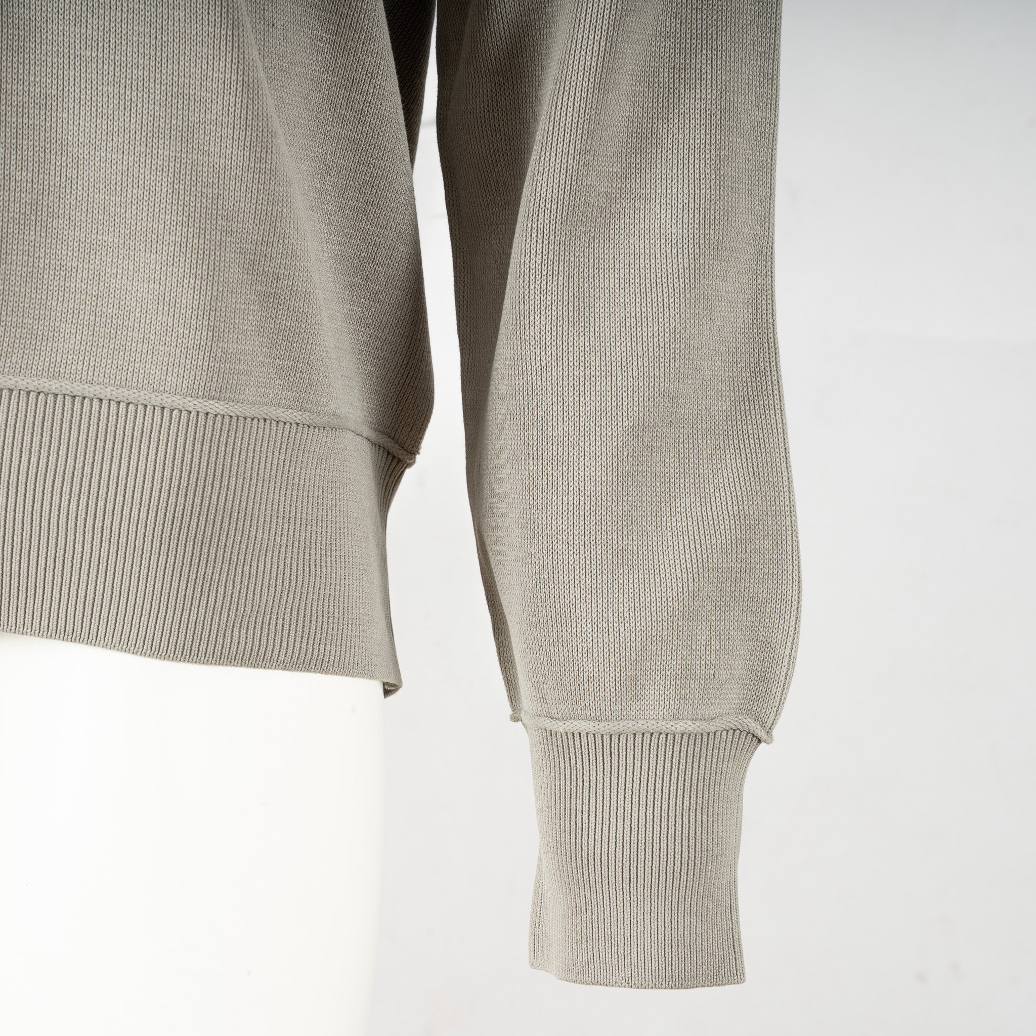Parajumpers Trui met Rits Groen | Basic Scoe