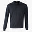Zanone Gebreide Polo Lange Mouw Donkerblauw | Flexwool