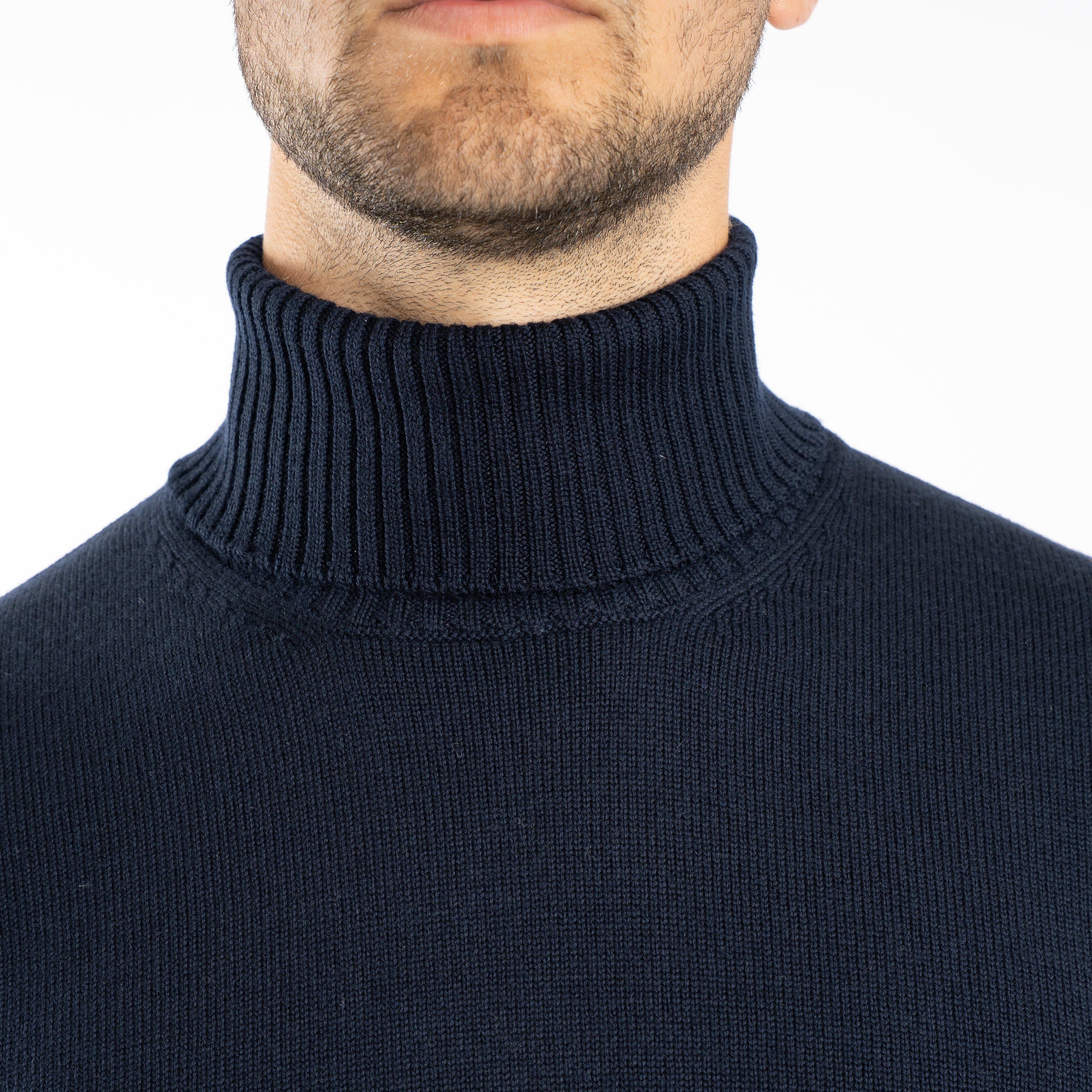 Gran Sasso Gebreide Coltrui Donkerblauw | Extrafine Merino