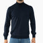 Gran Sasso Gebreide Turtleneck Trui Donkerblauw | Merino
