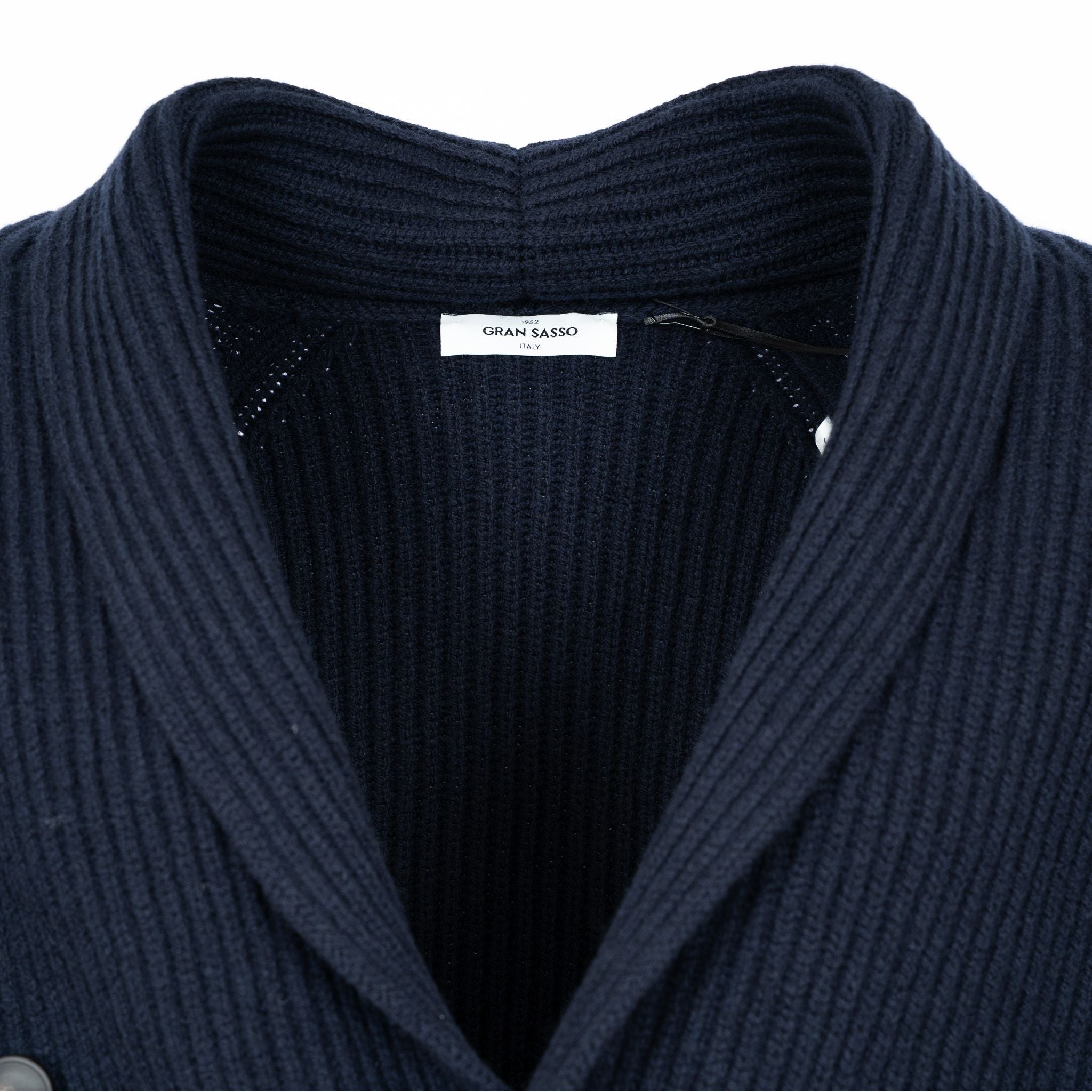 Gran Sasso Double-Breasted Cardigan Blauw | Super Geelong