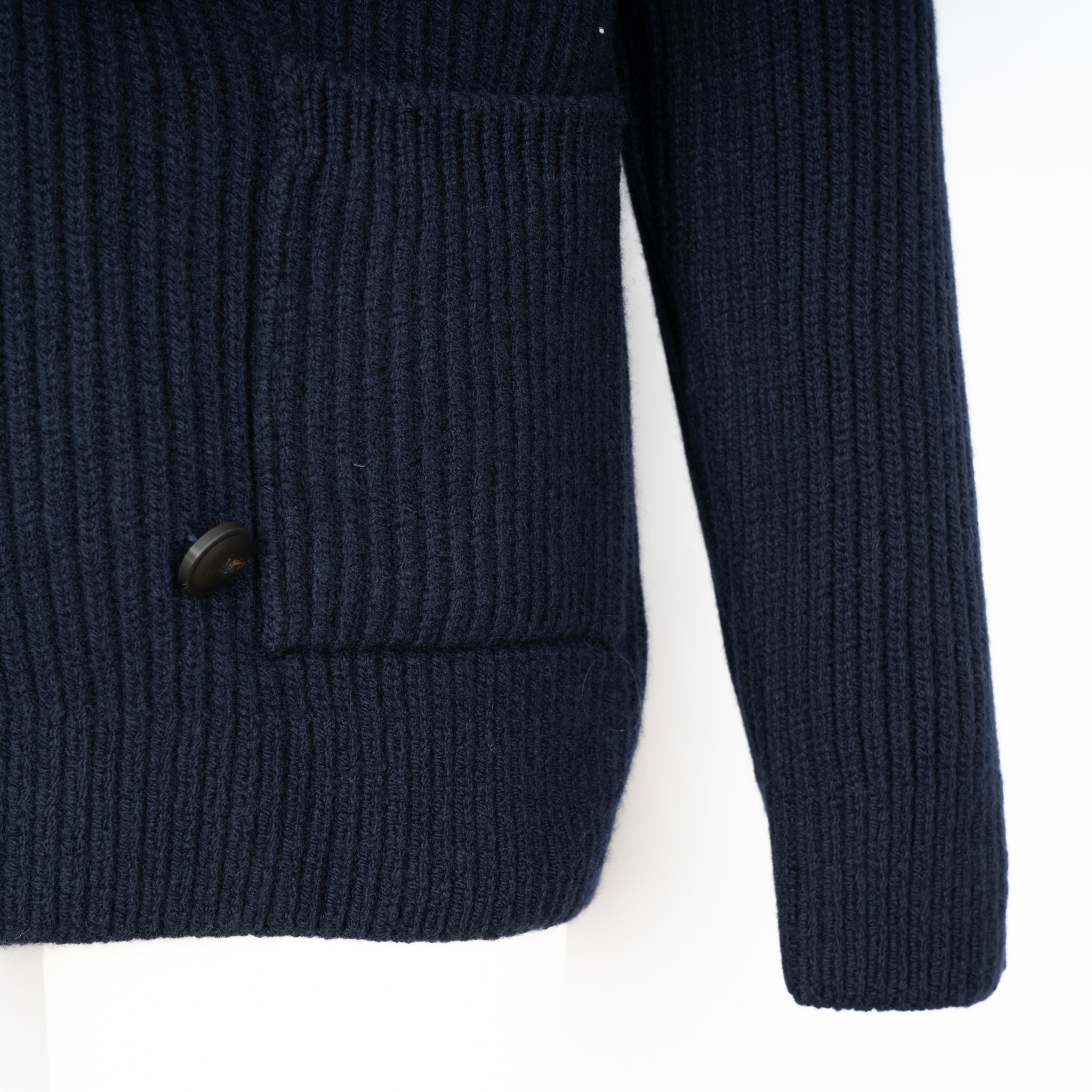 Gran Sasso Double-Breasted Cardigan Blauw | Super Geelong