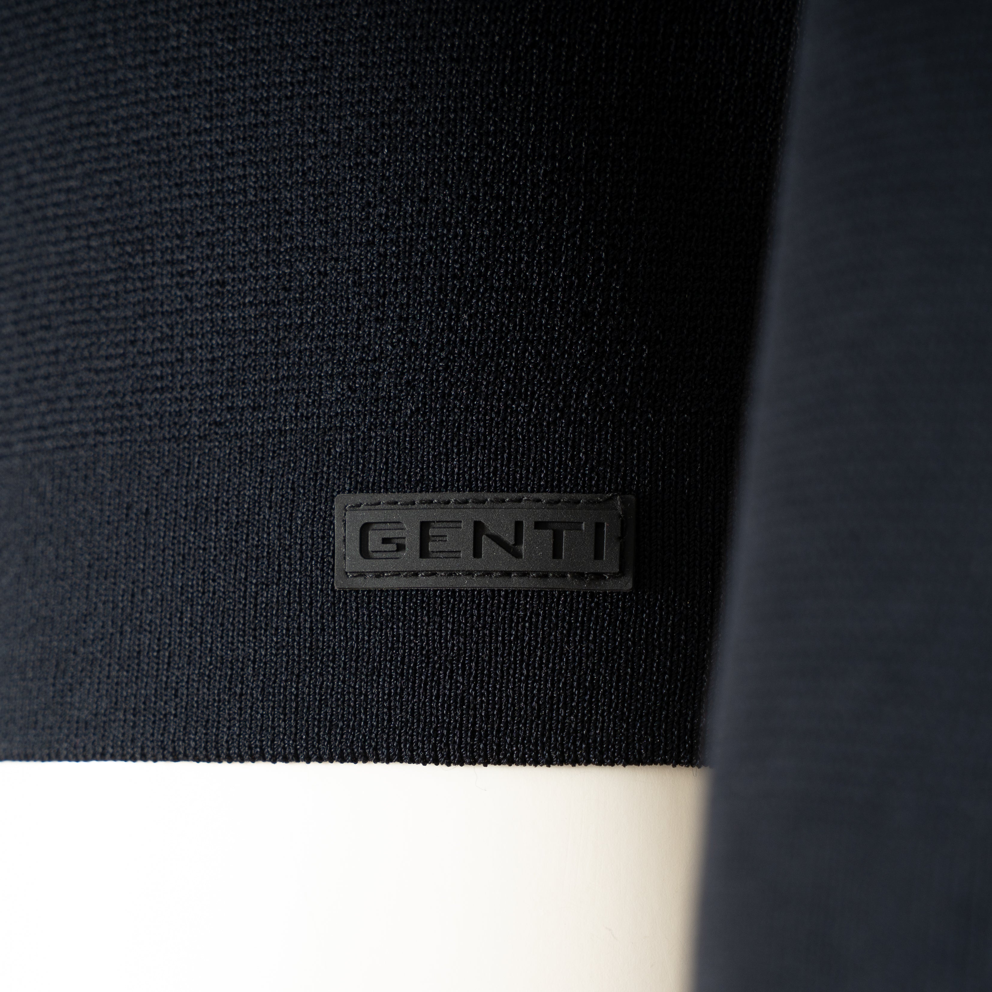 Genti Trui met Rits Donkerblauw | Cool Dry