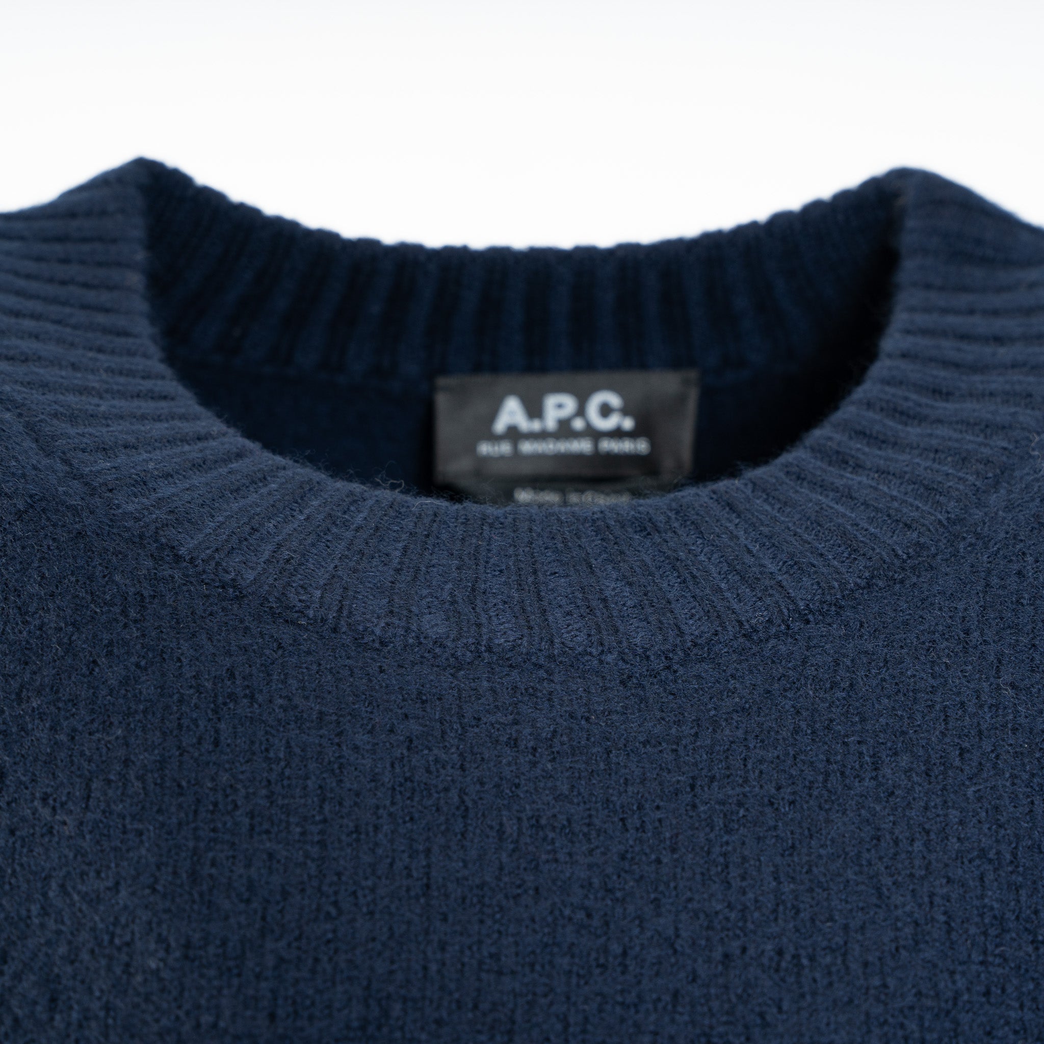 A.P.C. Gebreide Trui Donkerblauw | Jay