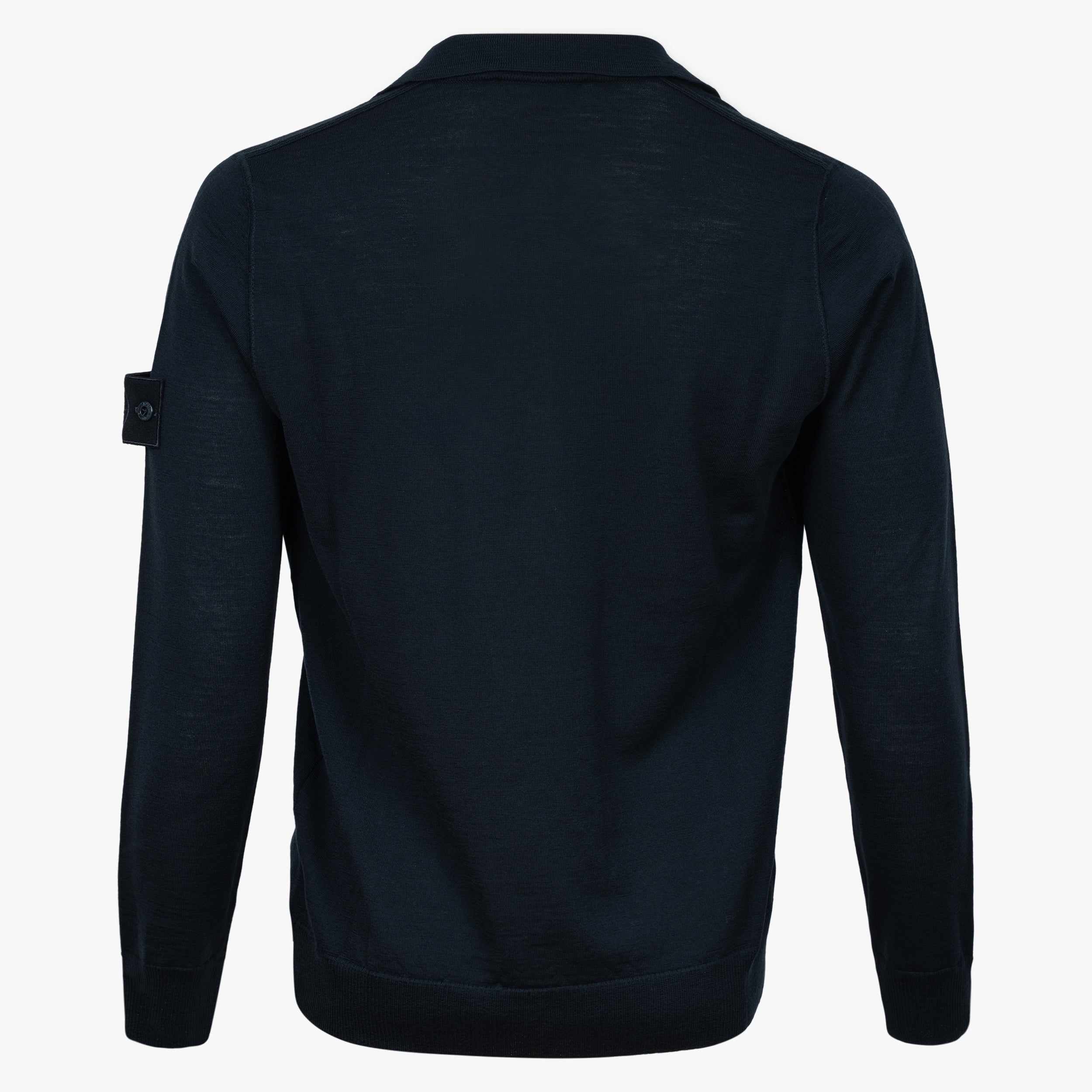 Stone Island Gebreide Polokraag Trui Blauw | Ghost