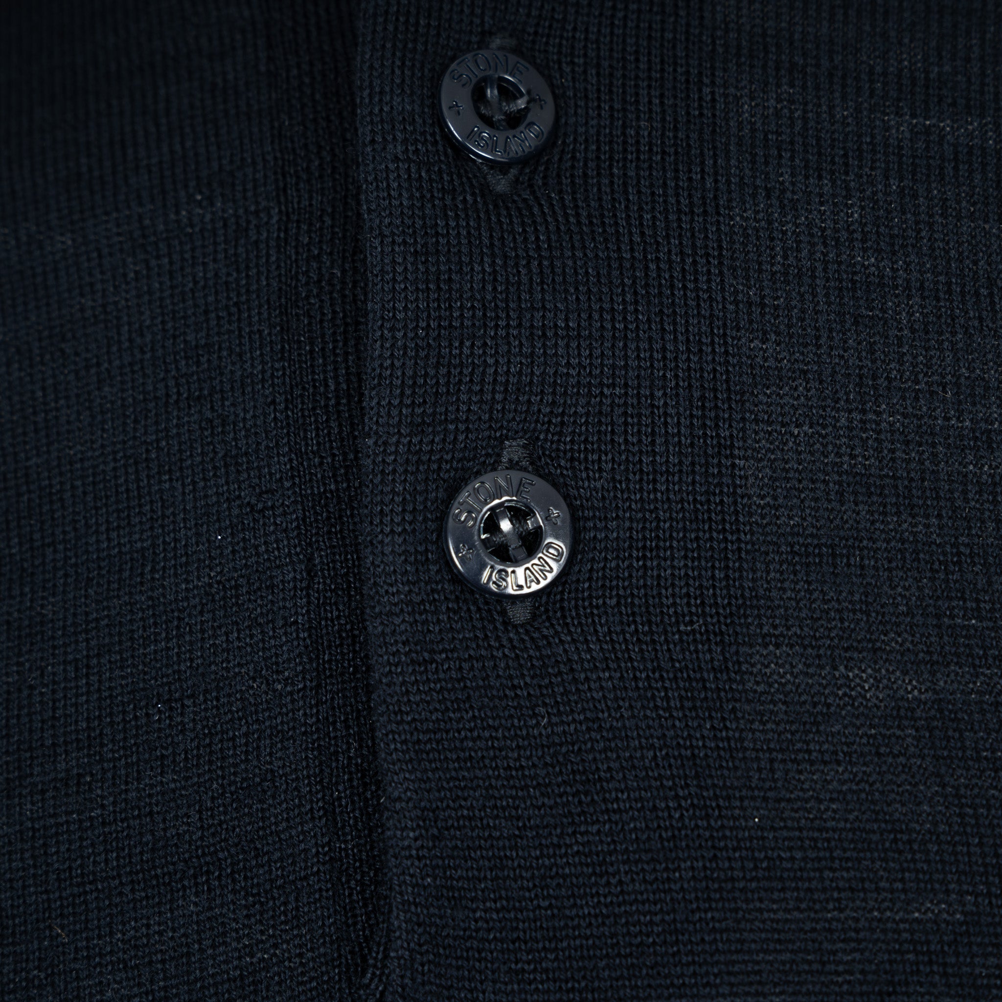 Stone Island Gebreide Polokraag Trui Blauw | Ghost
