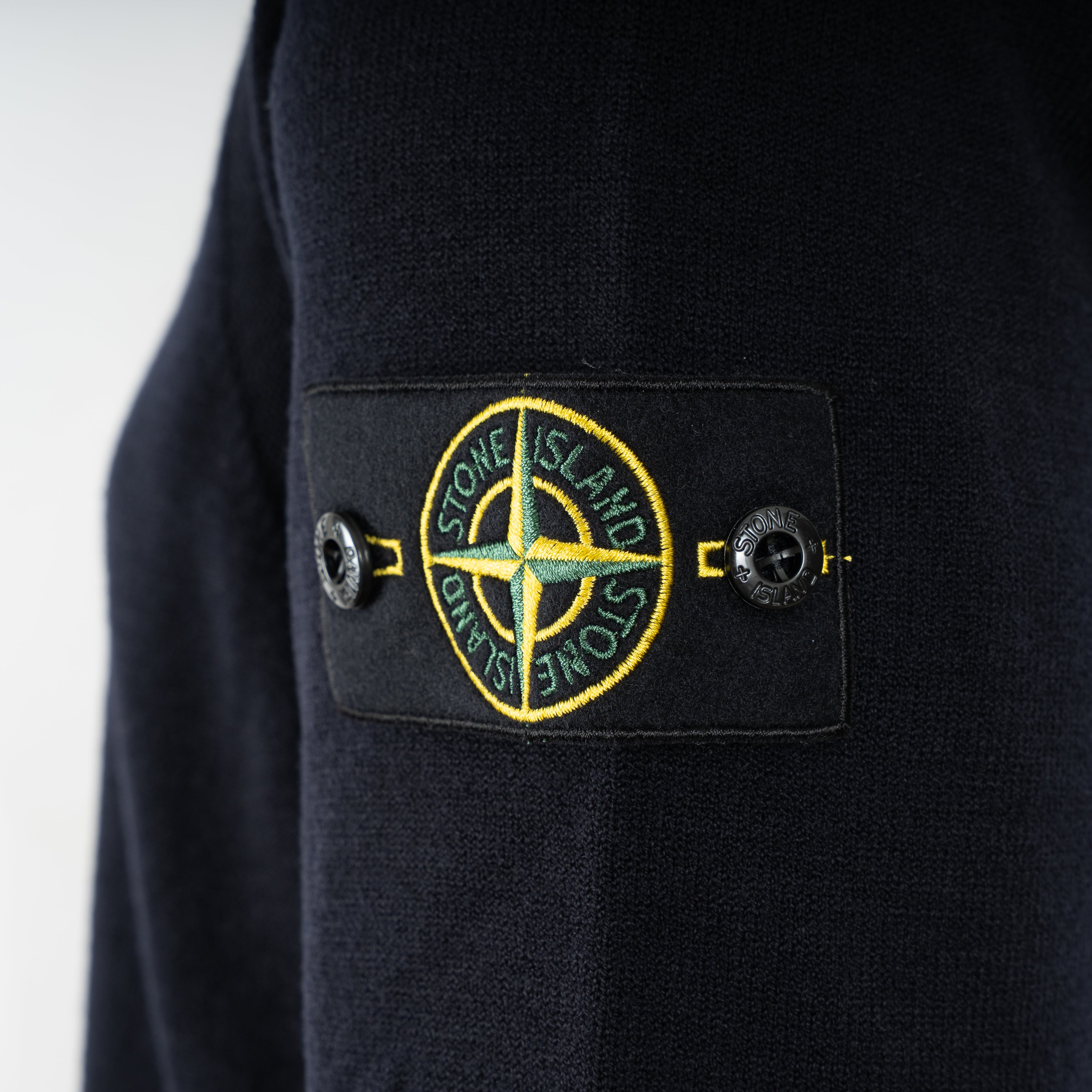 Stone Island Gebreide Trui Donkerblauw | Stretch RWS Wool