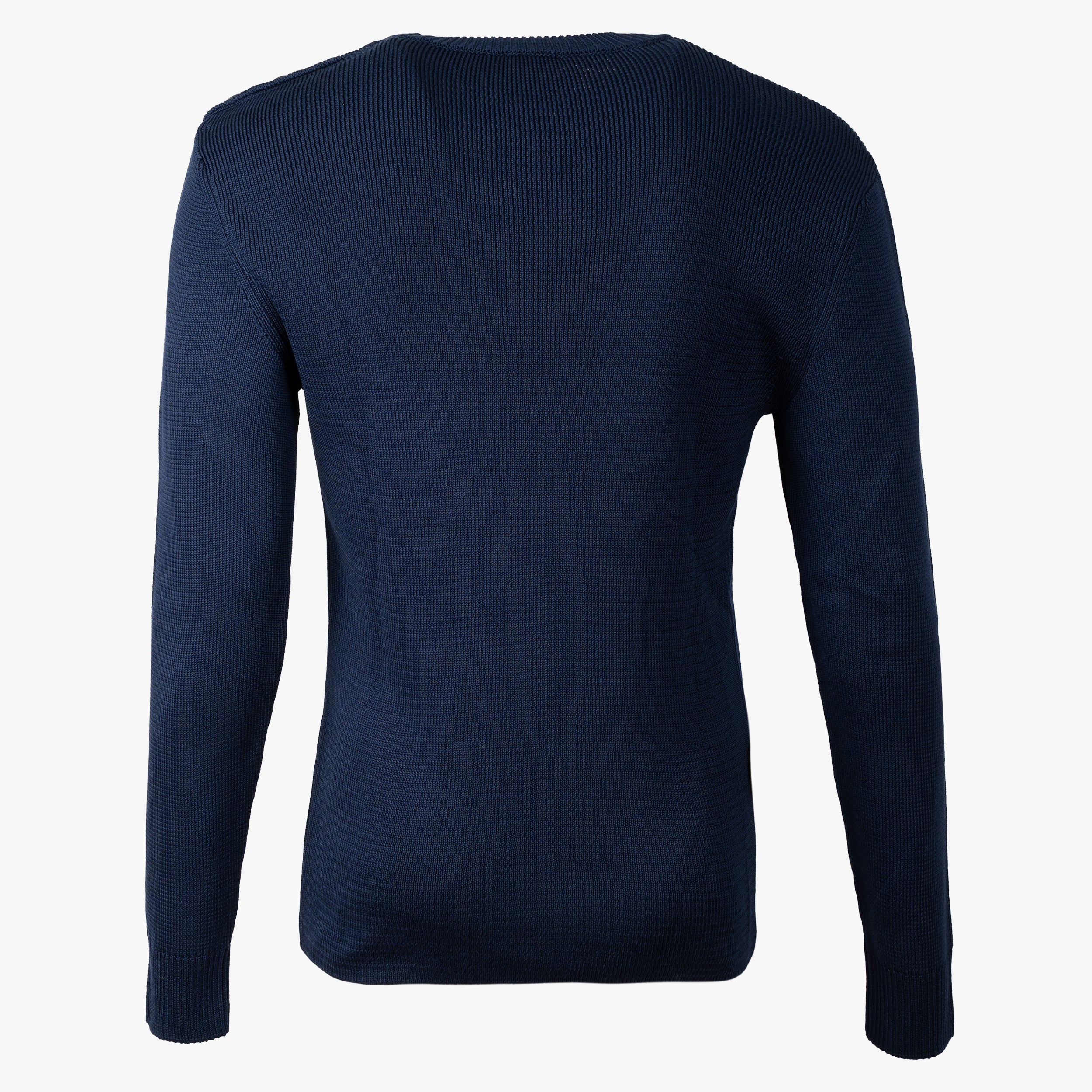 A.P.C. Gebreide Ronde Hals Trui Donkerblauw | Marin