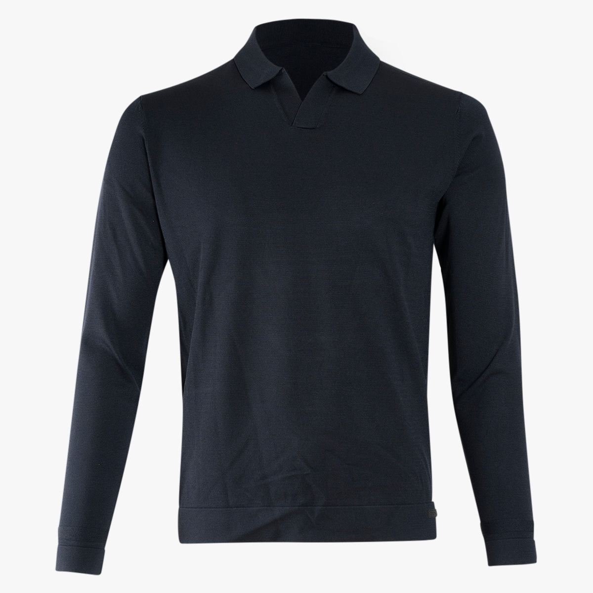 Genti Trui met Polokraag Blauw | Cool Dry