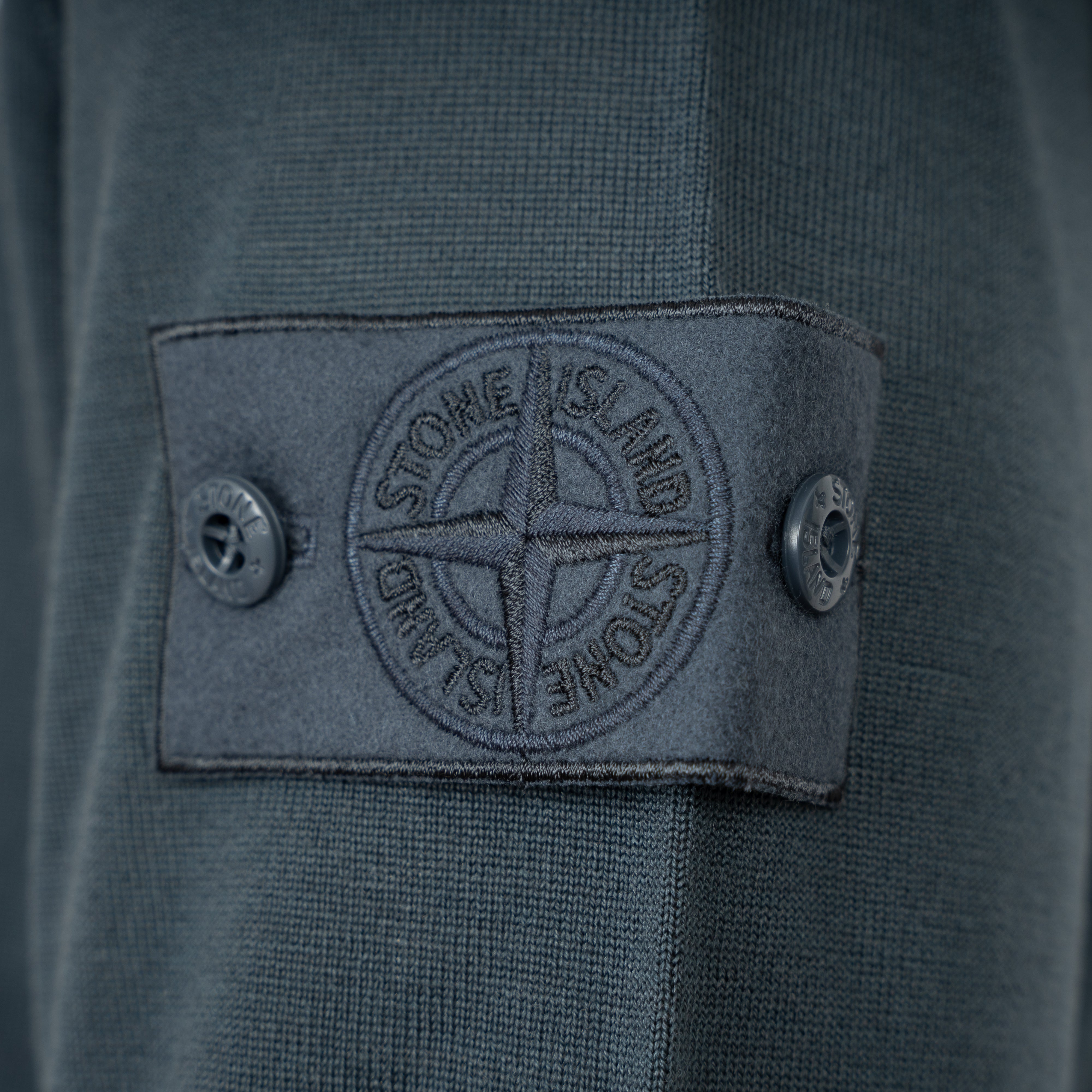 Stone Island Gebreide Trui Blauw | Ghost
