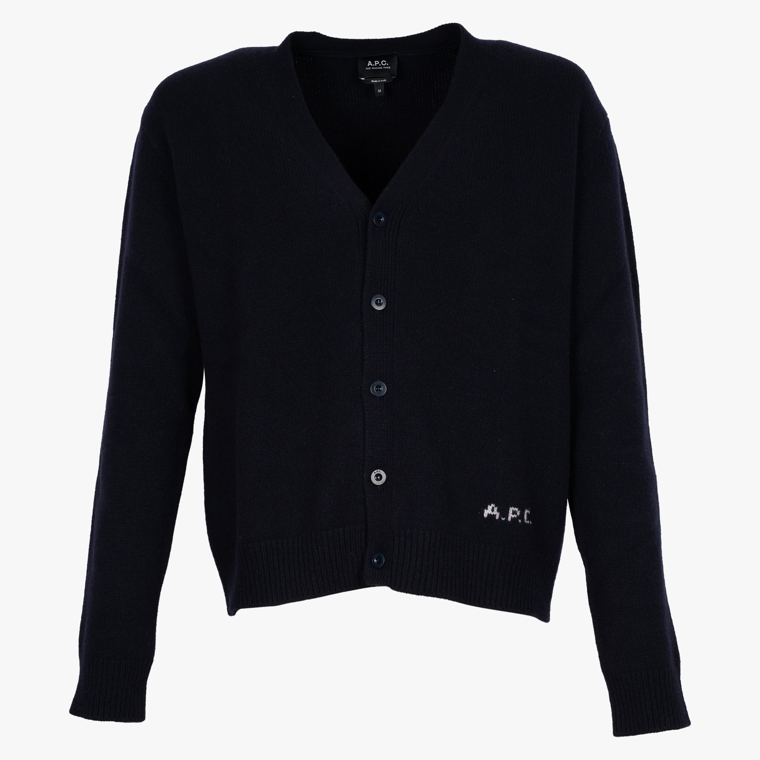 A.P.C. Cardigan Blauw | Kevin