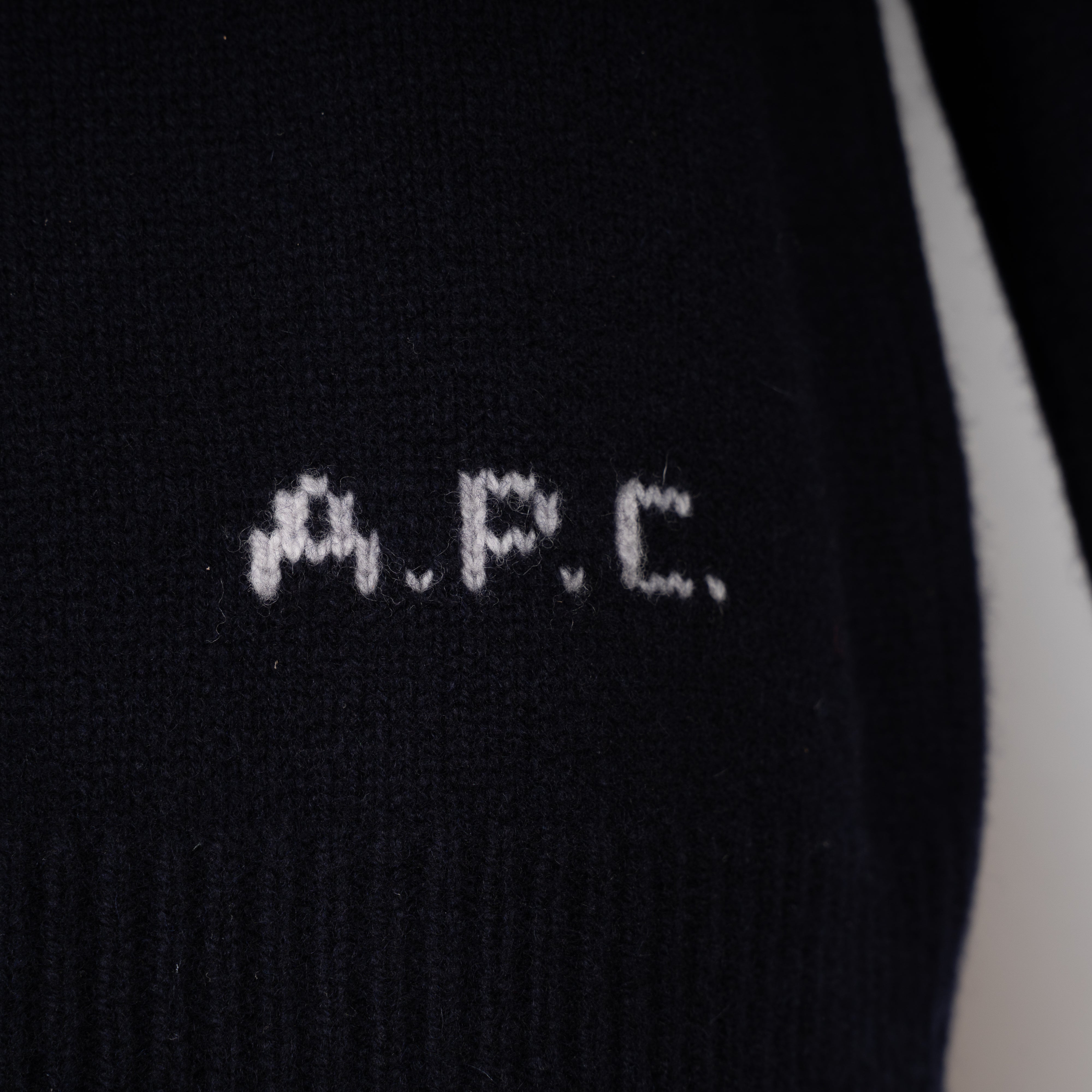A.P.C. Cardigan Blauw | Kevin