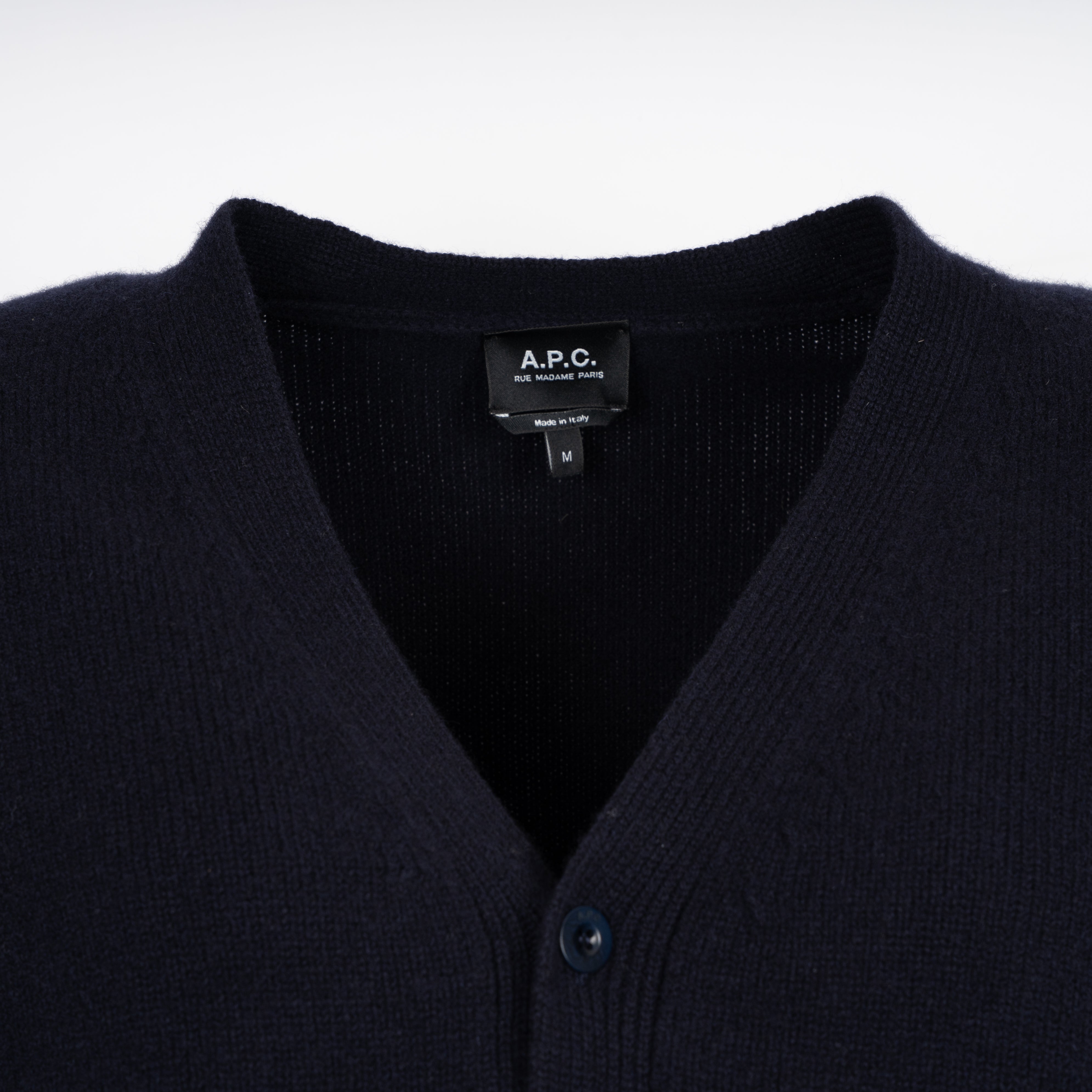 A.P.C. Cardigan Blauw | Kevin