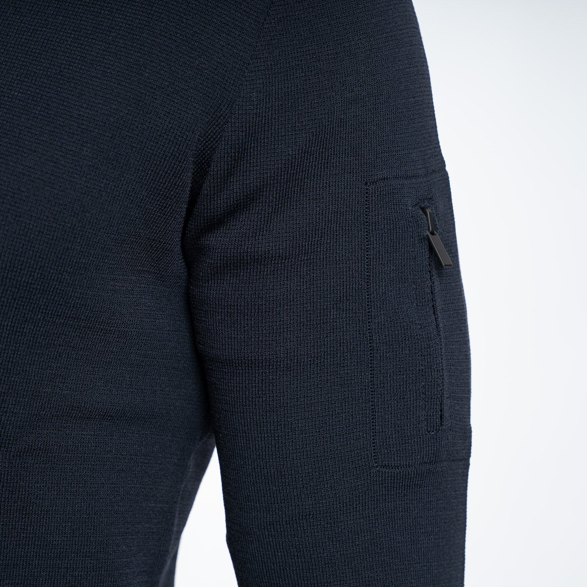 SEVEN DIALS Technische Trui met Knopelijst Blauw | Tila