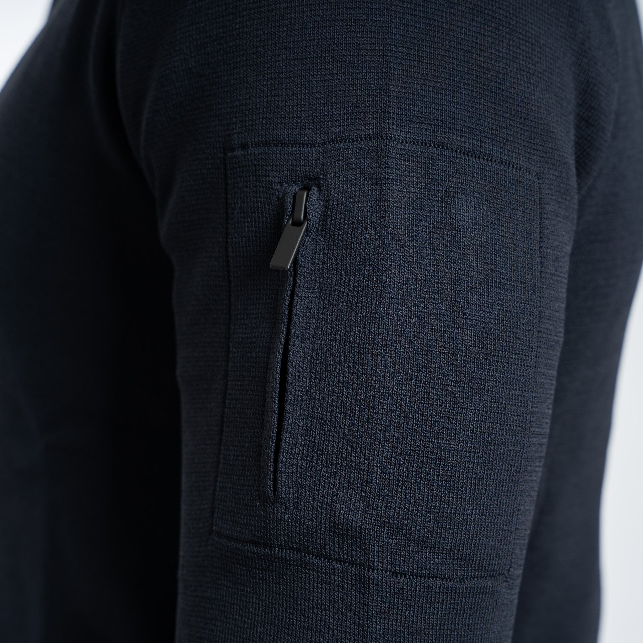 SEVEN DIALS Technische Trui met Knopelijst Blauw | Tila
