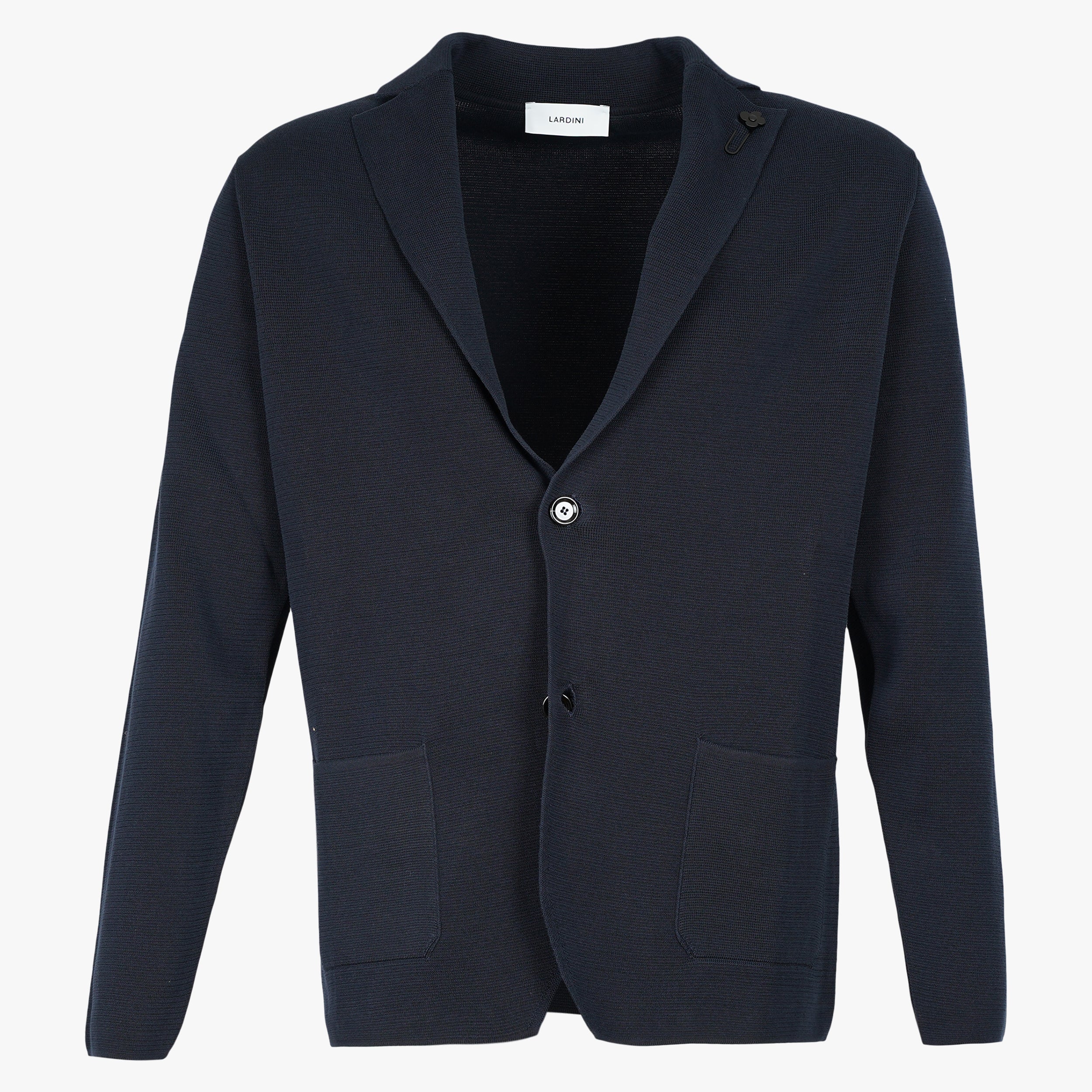 Lardini Knitted Colbert Donkerblauw