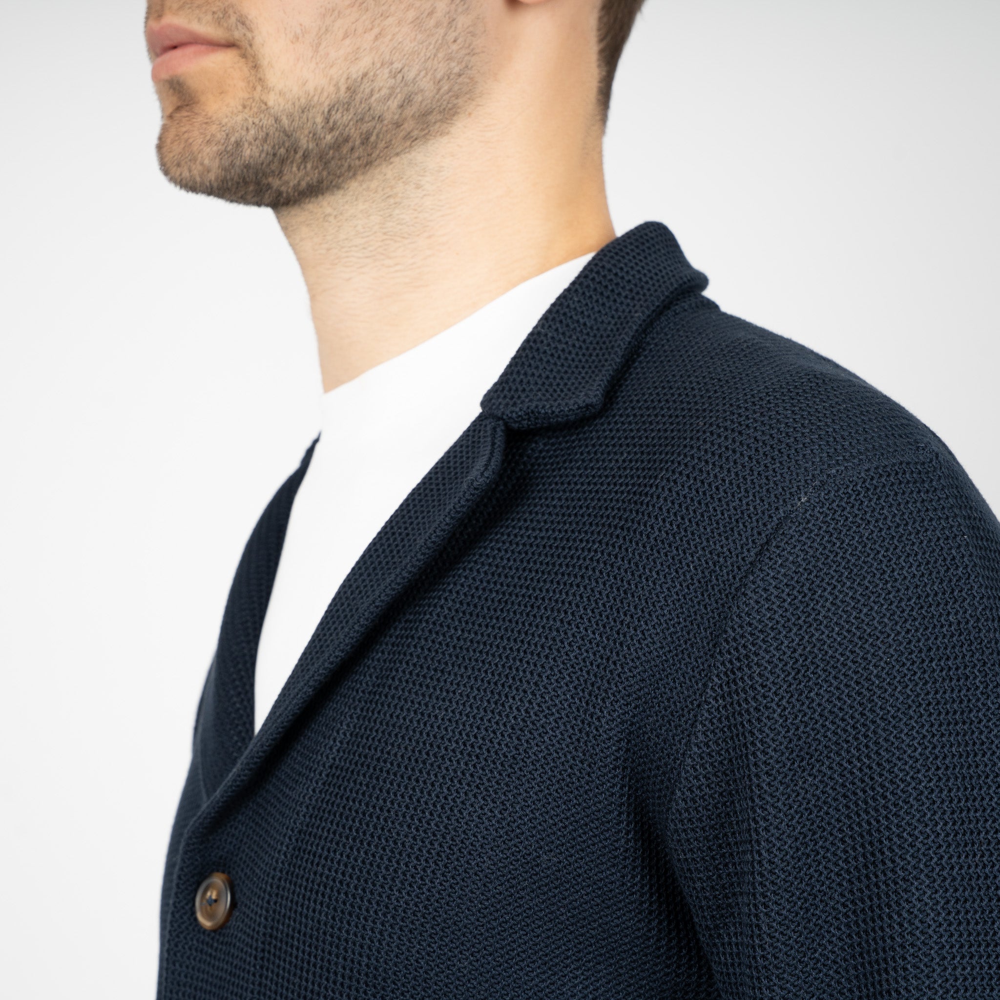 SEVEN DIALS Cardigan Blauw | Callum