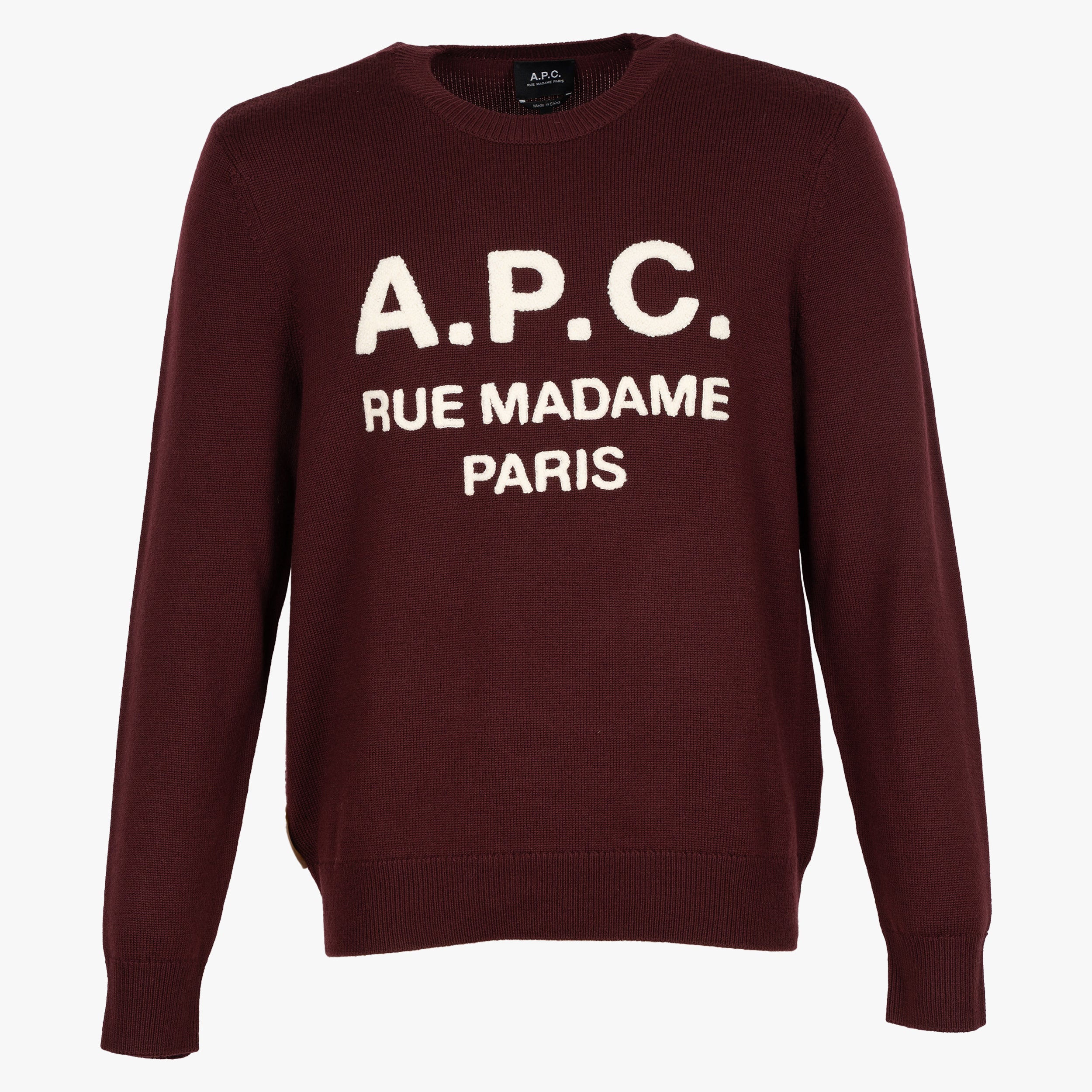 A.P.C. Gebreide Trui Bordeaux | Pull Maurice