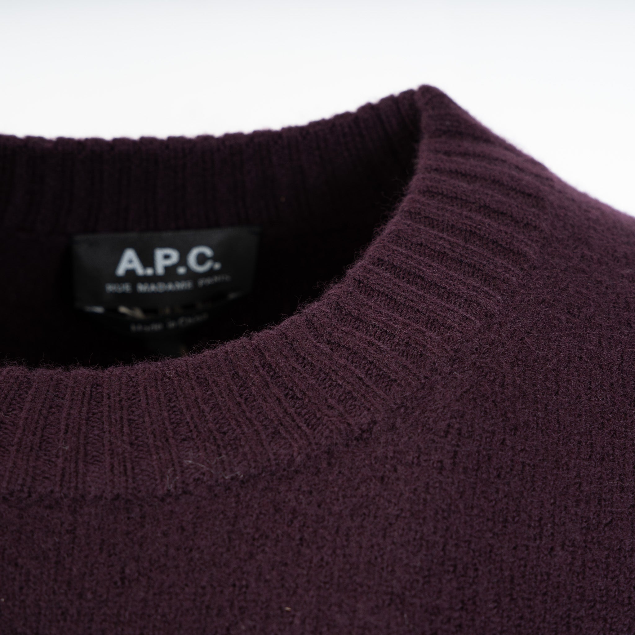 A.P.C. Gebreide Trui Rood | Jay