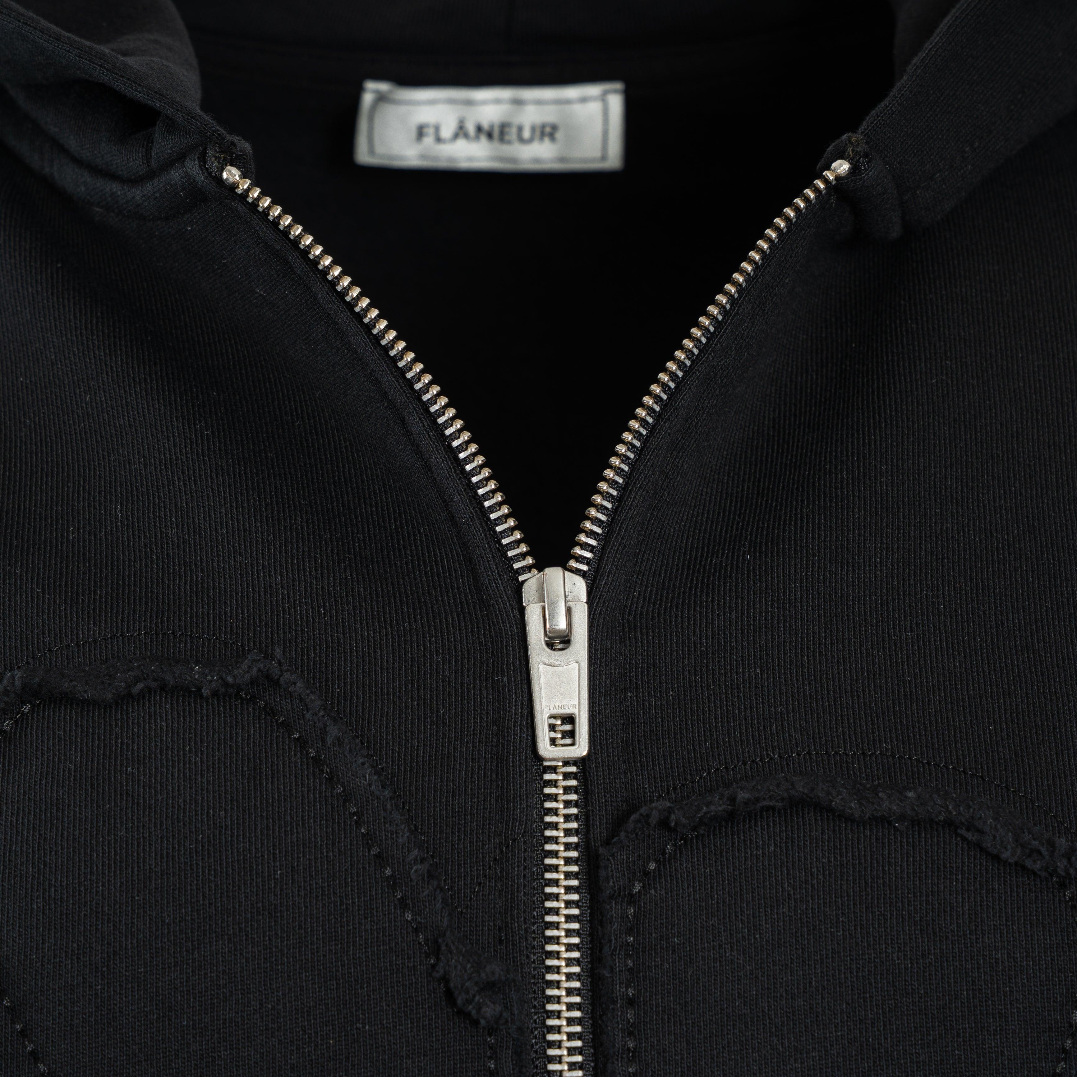 Flaneur Vest Zwart | Blossom Patches