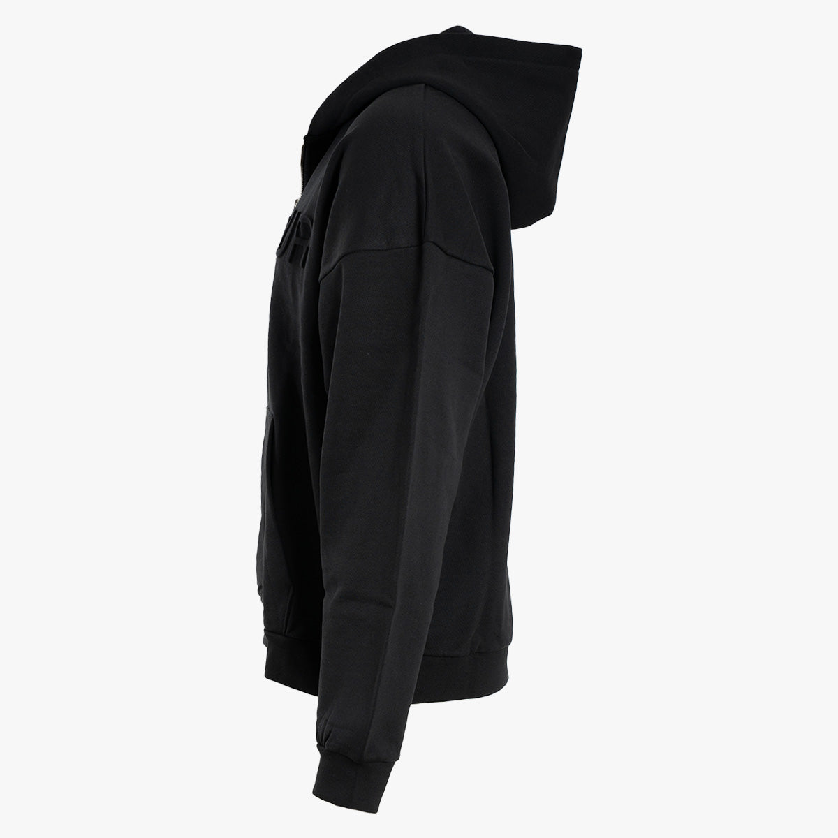 Flaneur Vest zwart | Embossed