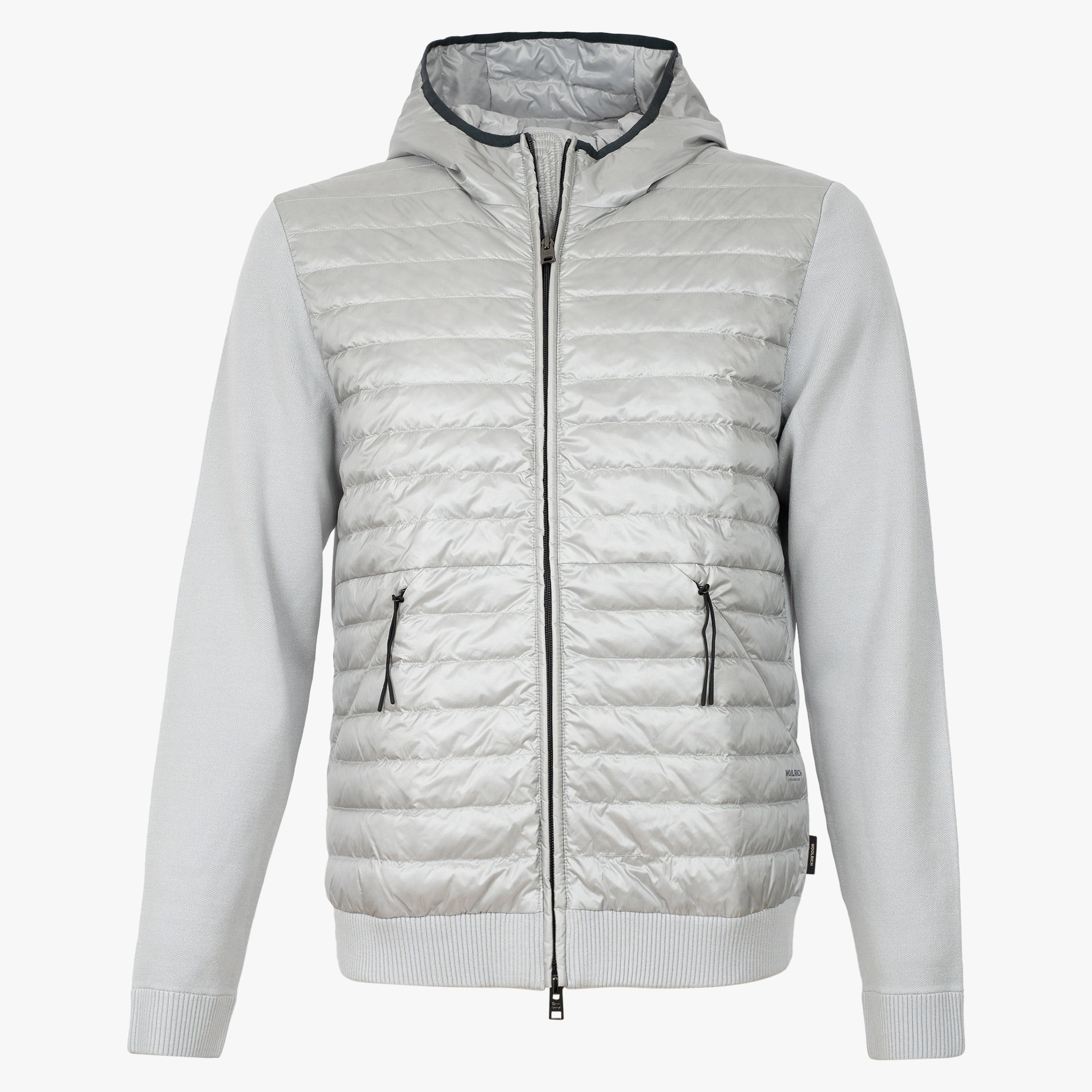 Woolrich Hybride Jack Lichtgrijs | Allen
