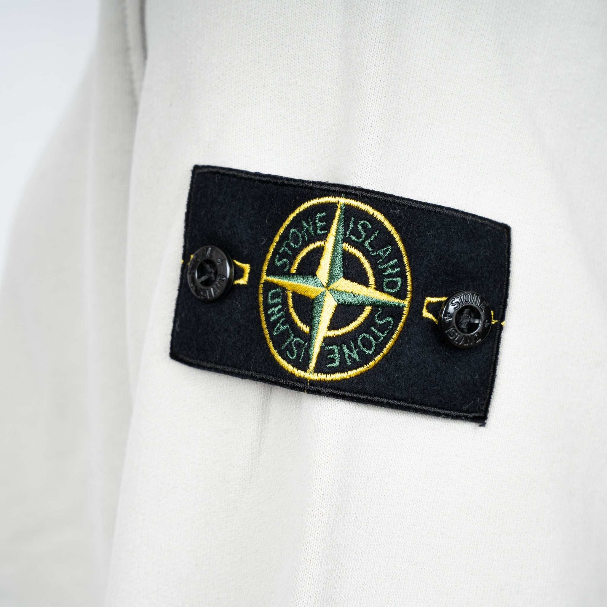 Stone Island Vest Grijs | Brushed Cotton Fleece
