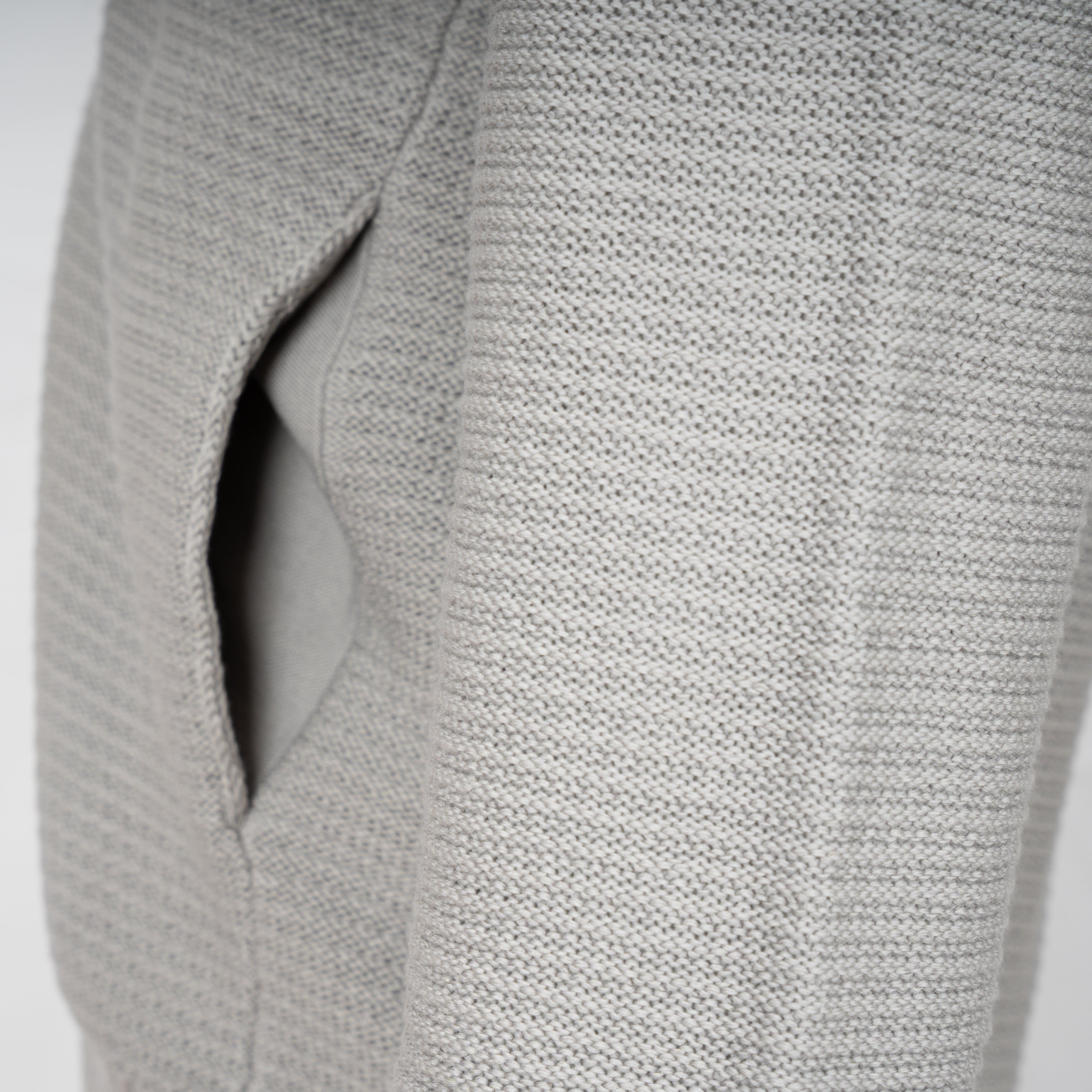 Stone Island Gebreid Vest Grijs | Ghost