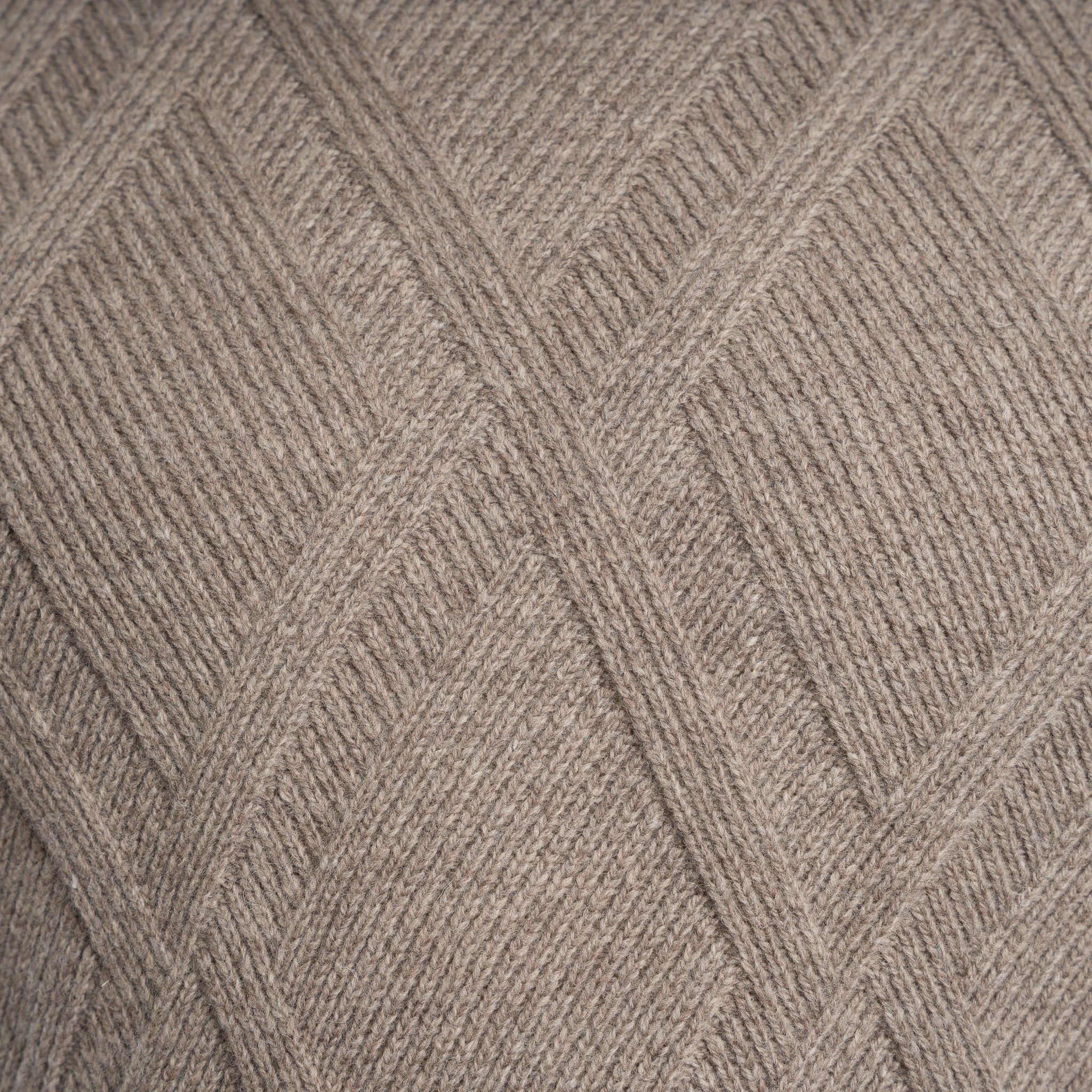 SEVEN DIALS Gebreide Trui Taupe | Kane