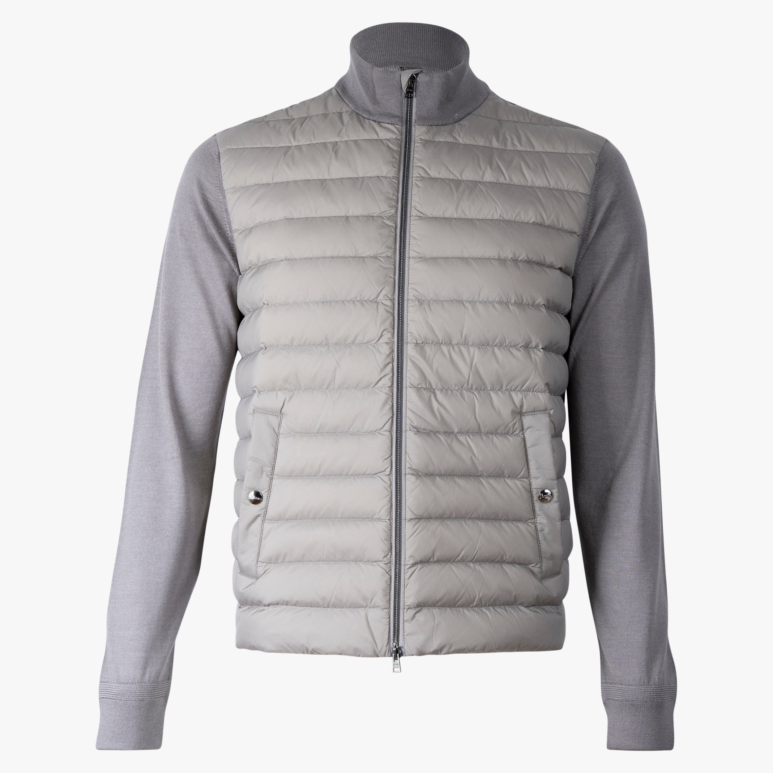 Herno Hybride Jack Taupe | Wool & Silk