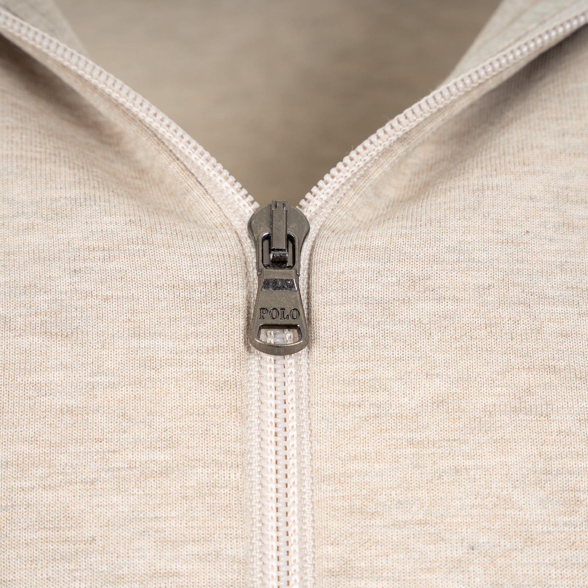 Ralph Lauren Vest Beige | Double-Knit