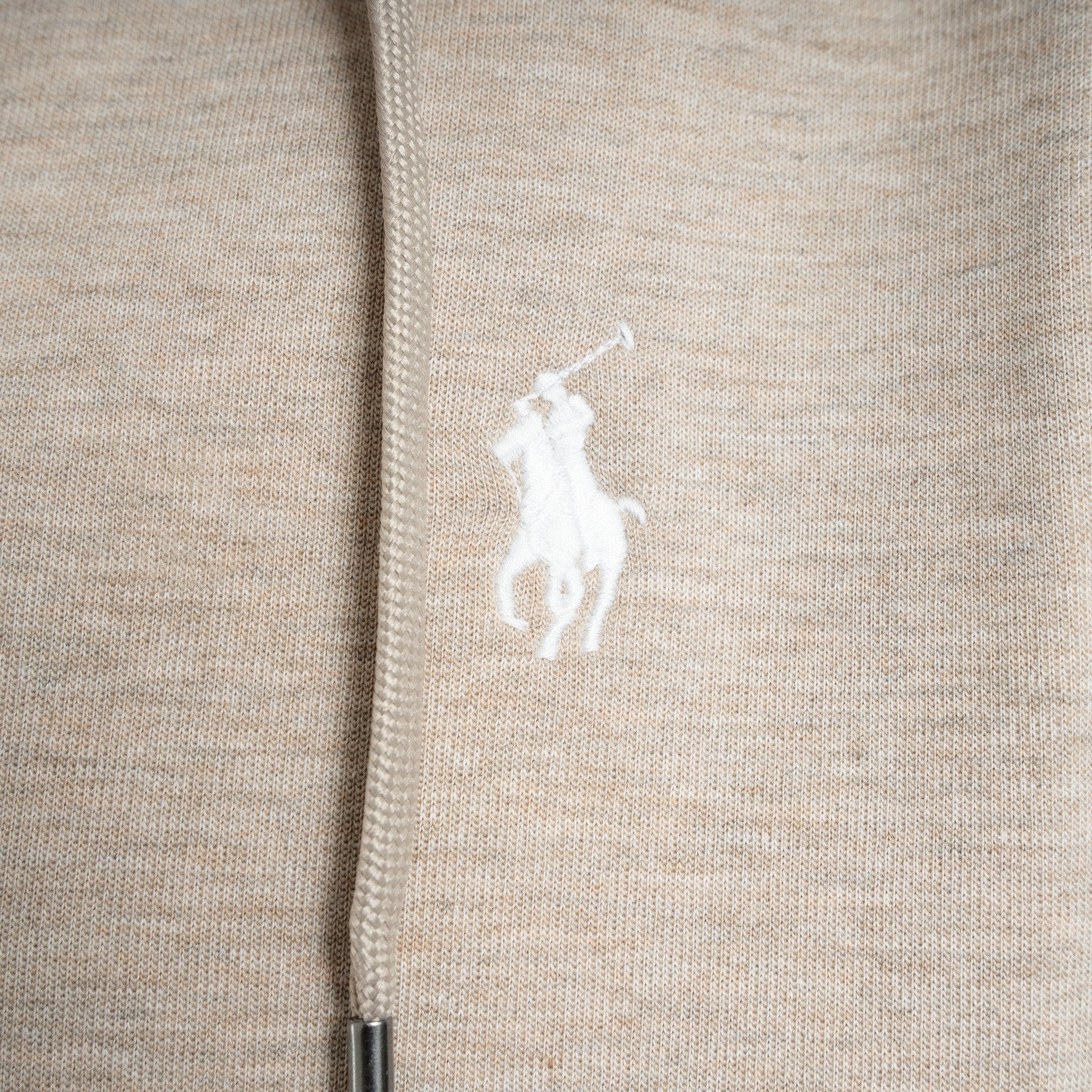 Ralph Lauren Vest Beige | Double-Knit