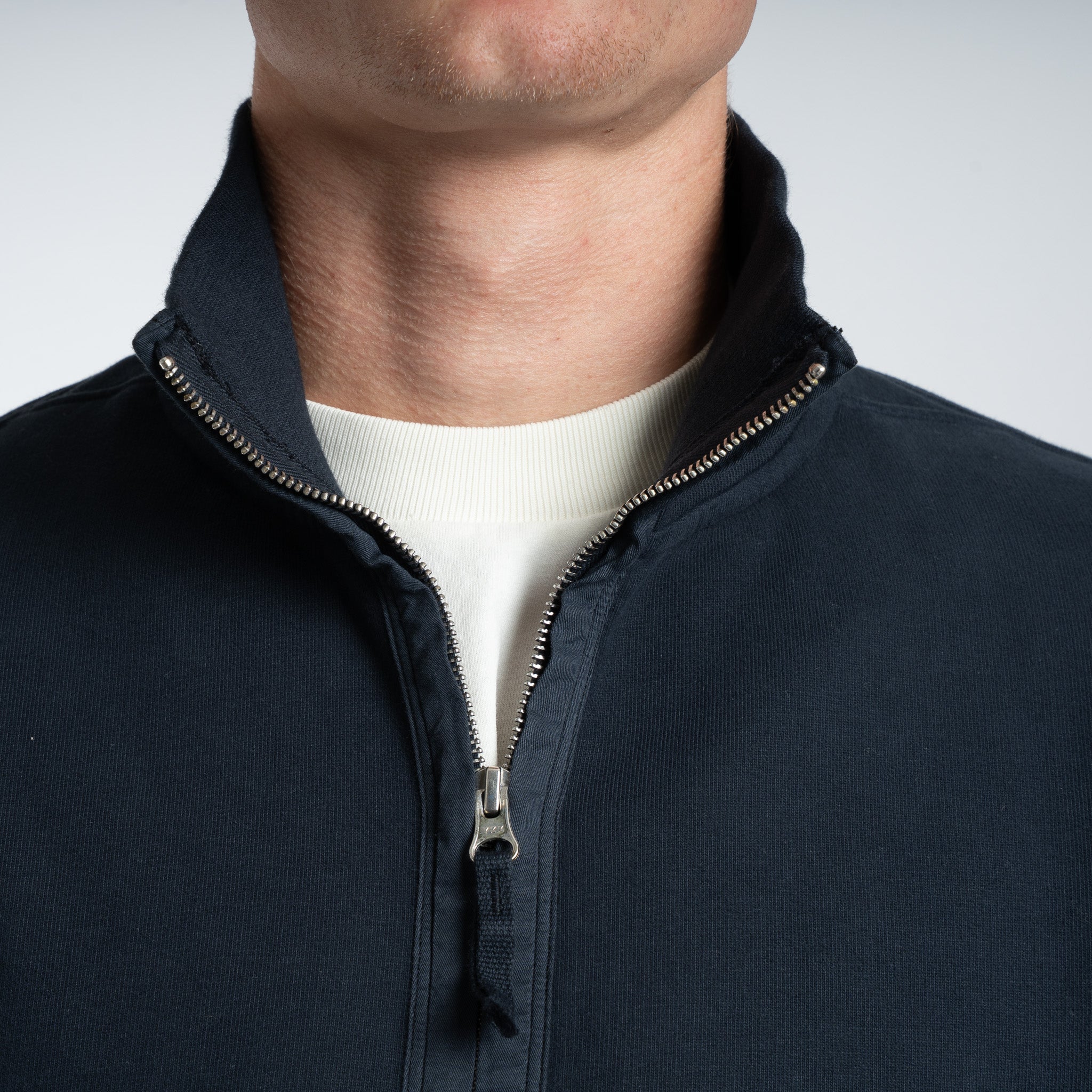 Stone Island Vest Blauw | Brushed Organic Cotton