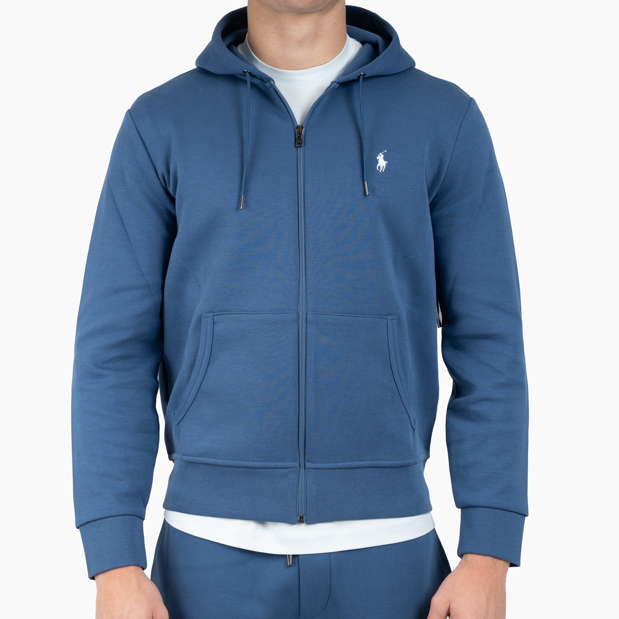 Ralph Lauren Vest Blauw | Double-Knit