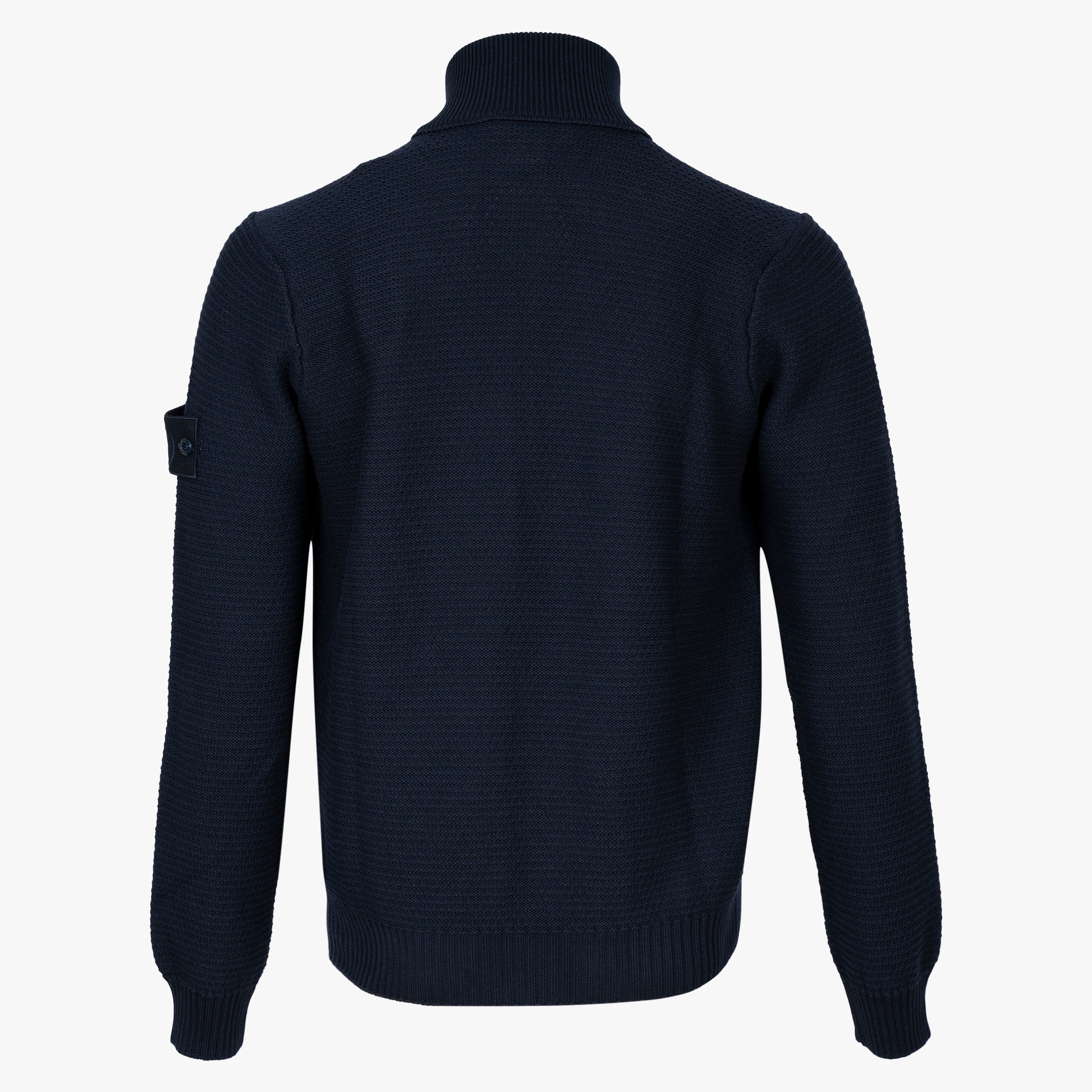 Stone Island Gebreid Vest Donkerblauw | Ghost