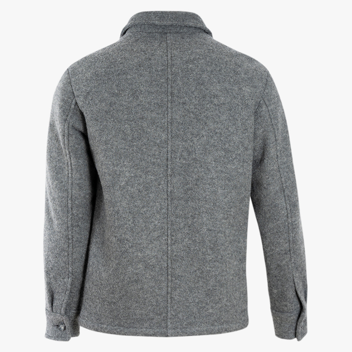 A.P.C. Flannel Overshirt Grijs | Emile