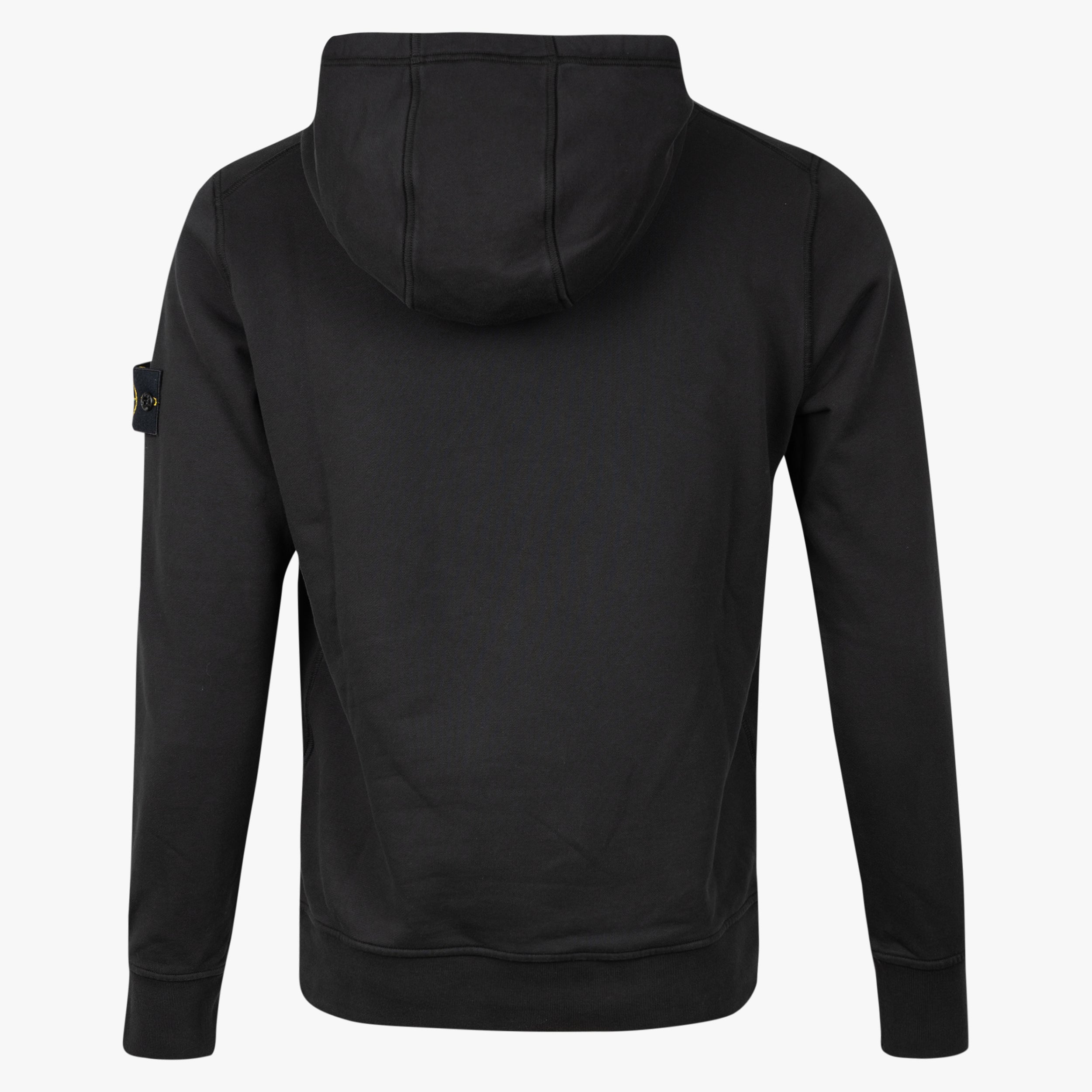Stone Island Hoodie Zwart | Cotton Fleece