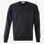 Stone Island Sweater Zwart | Cotton Fleece