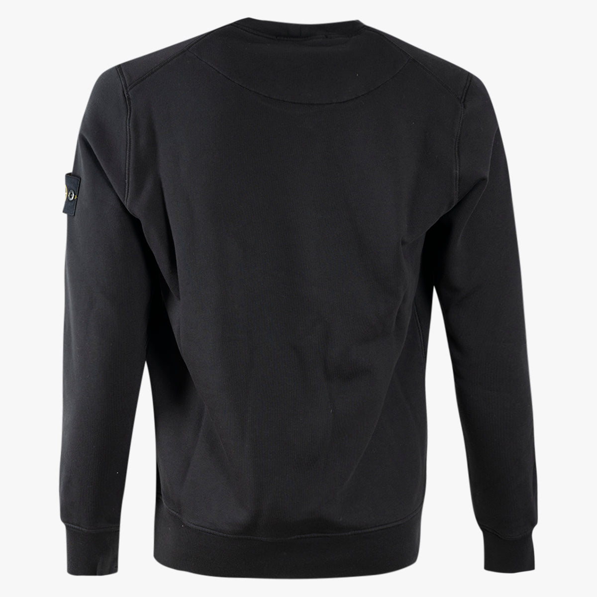 Stone Island Sweater Zwart | Cotton Fleece