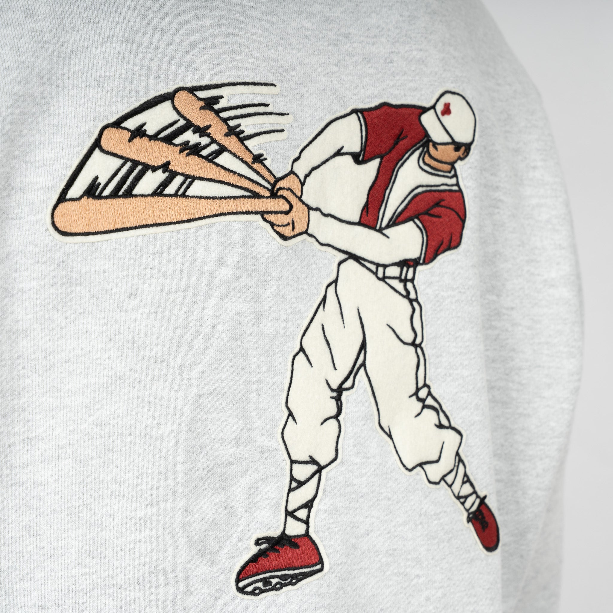 Pal Sporting Goods Sweater Backprint Grijs | At Bat