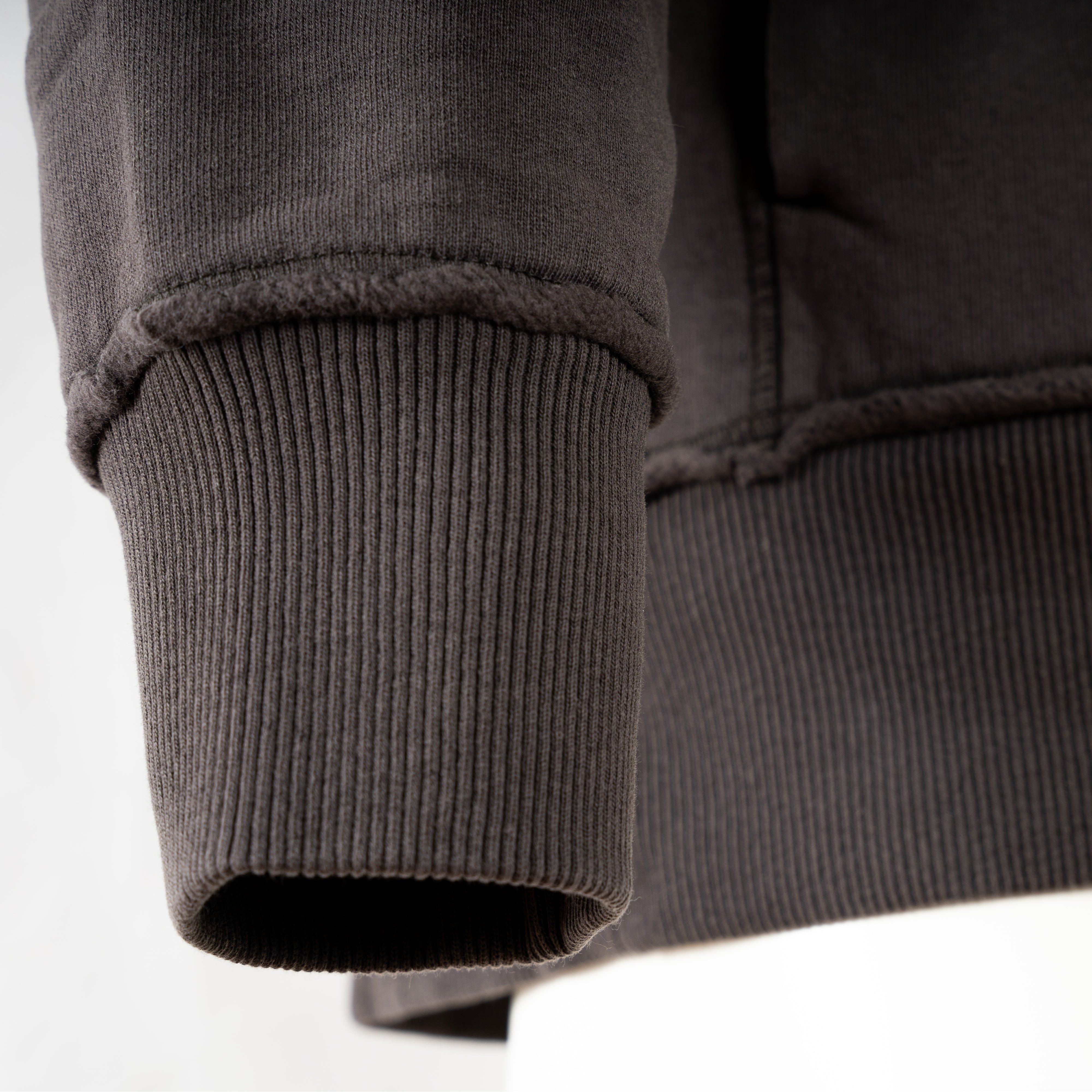 Olaf Trui met Rits Grijs | Signature Zip Mock