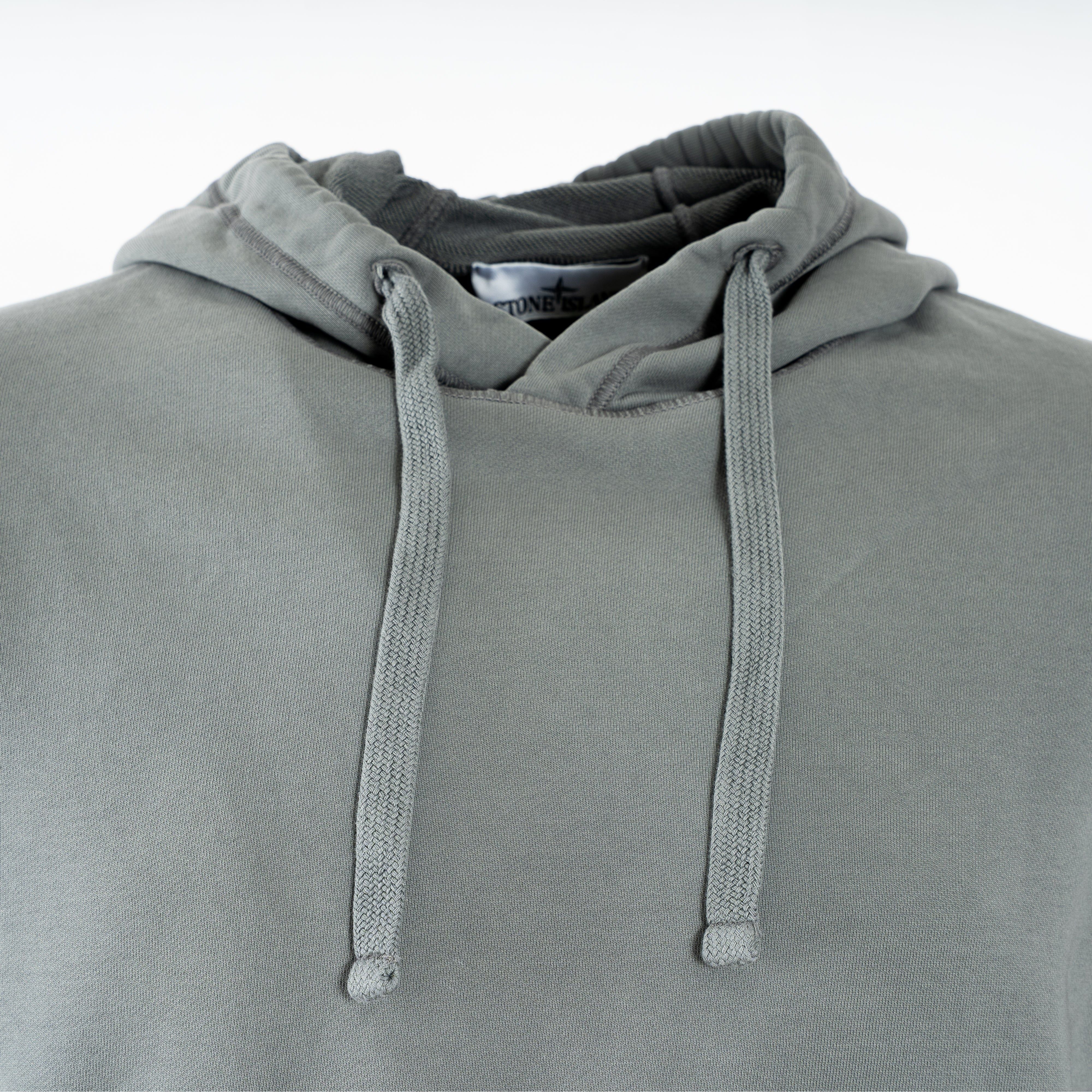 Stone Island Hoodie Grijs | Cotton Fleece