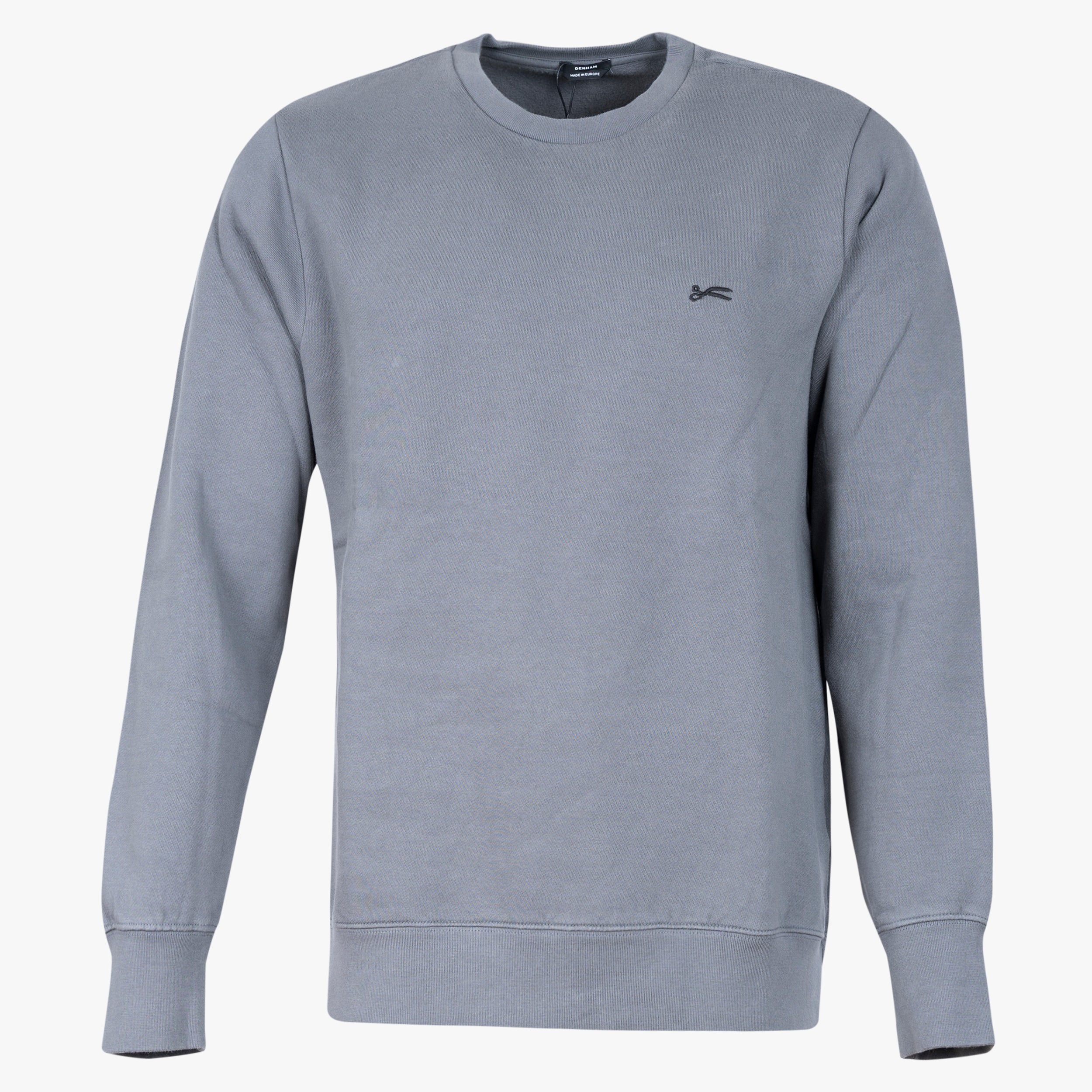 Denham Sweater Grijs | Scissor Crewneck