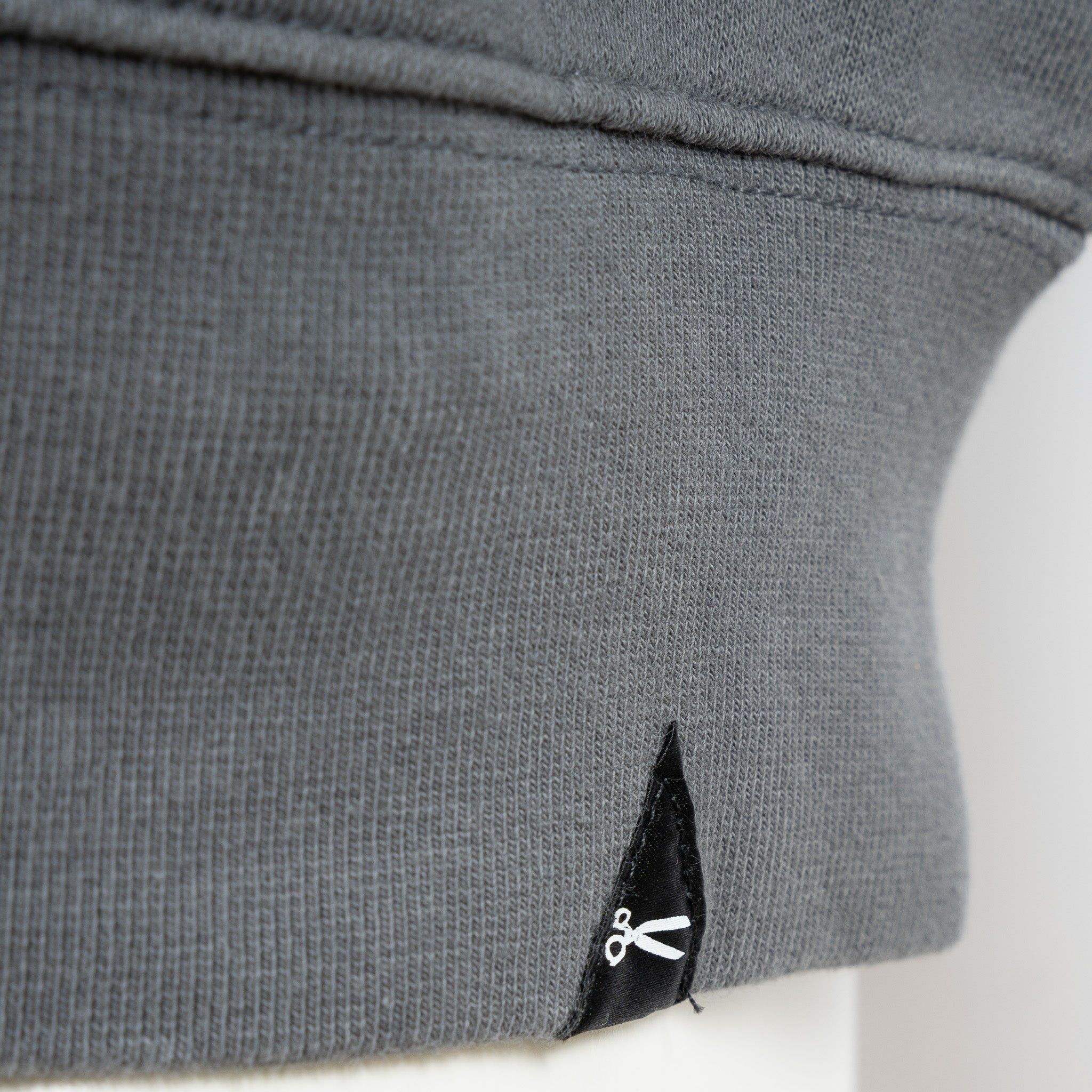 Denham Sweater Grijs | Scissor Crewneck