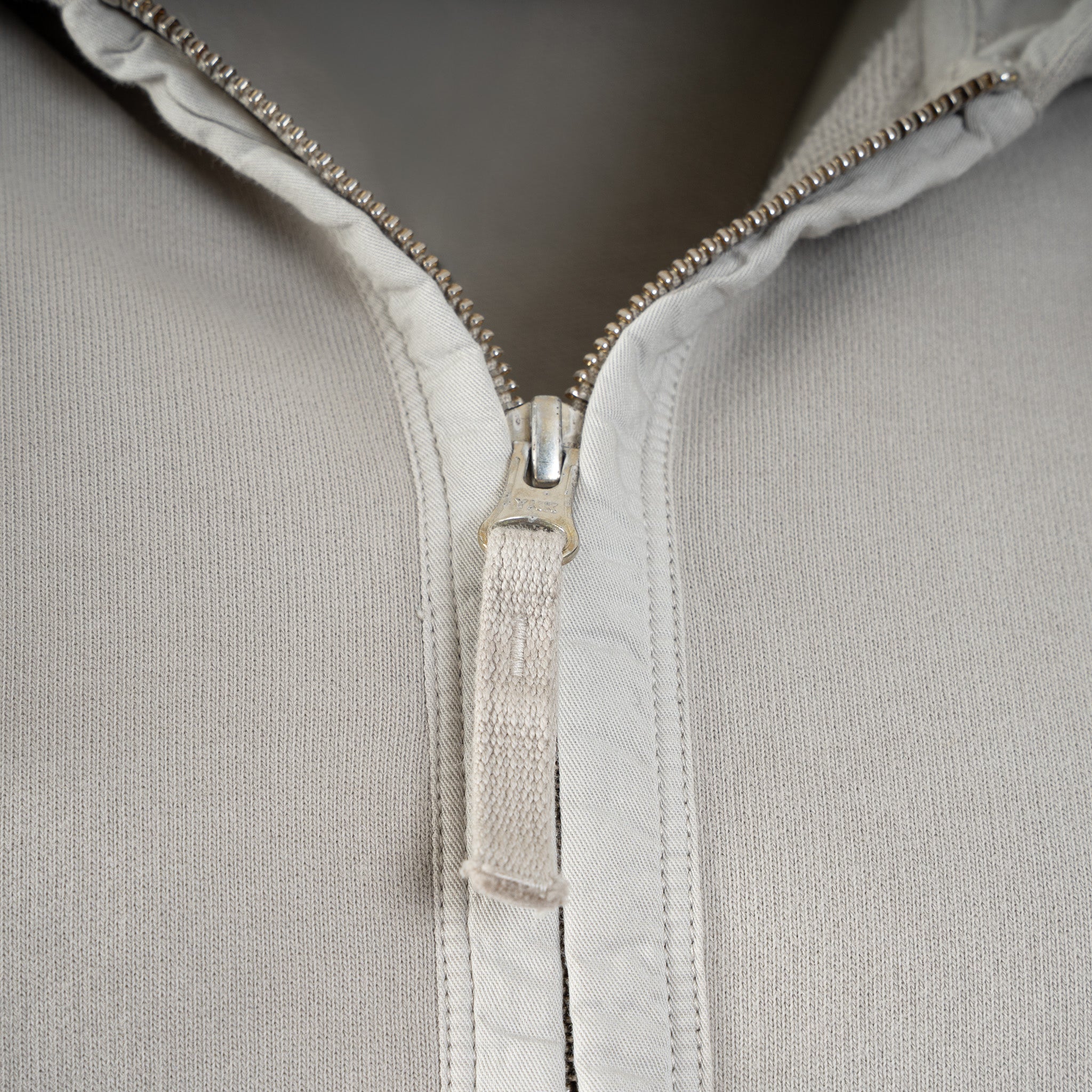 Stone Island Vest Lichtgrijs | Brushed Cotton Fleece