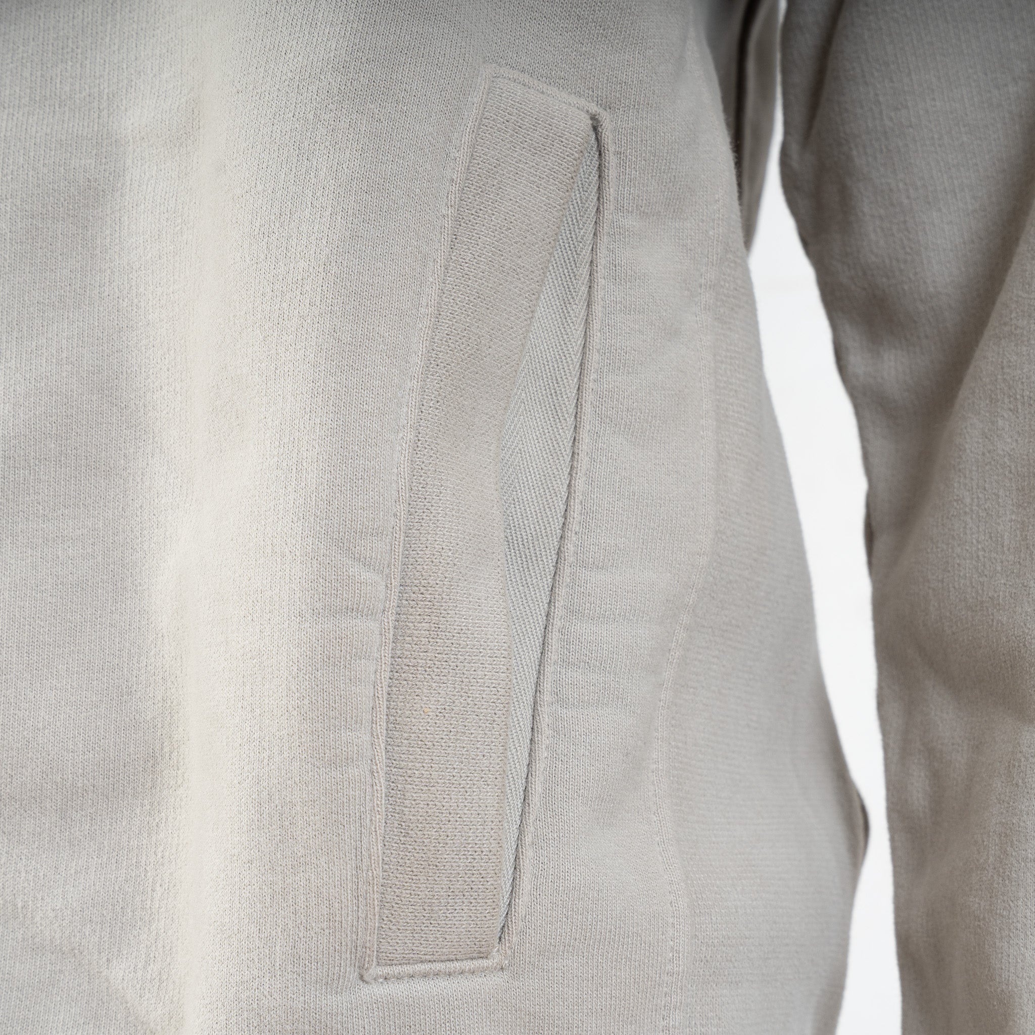 Stone Island Vest Lichtgrijs | Brushed Cotton Fleece