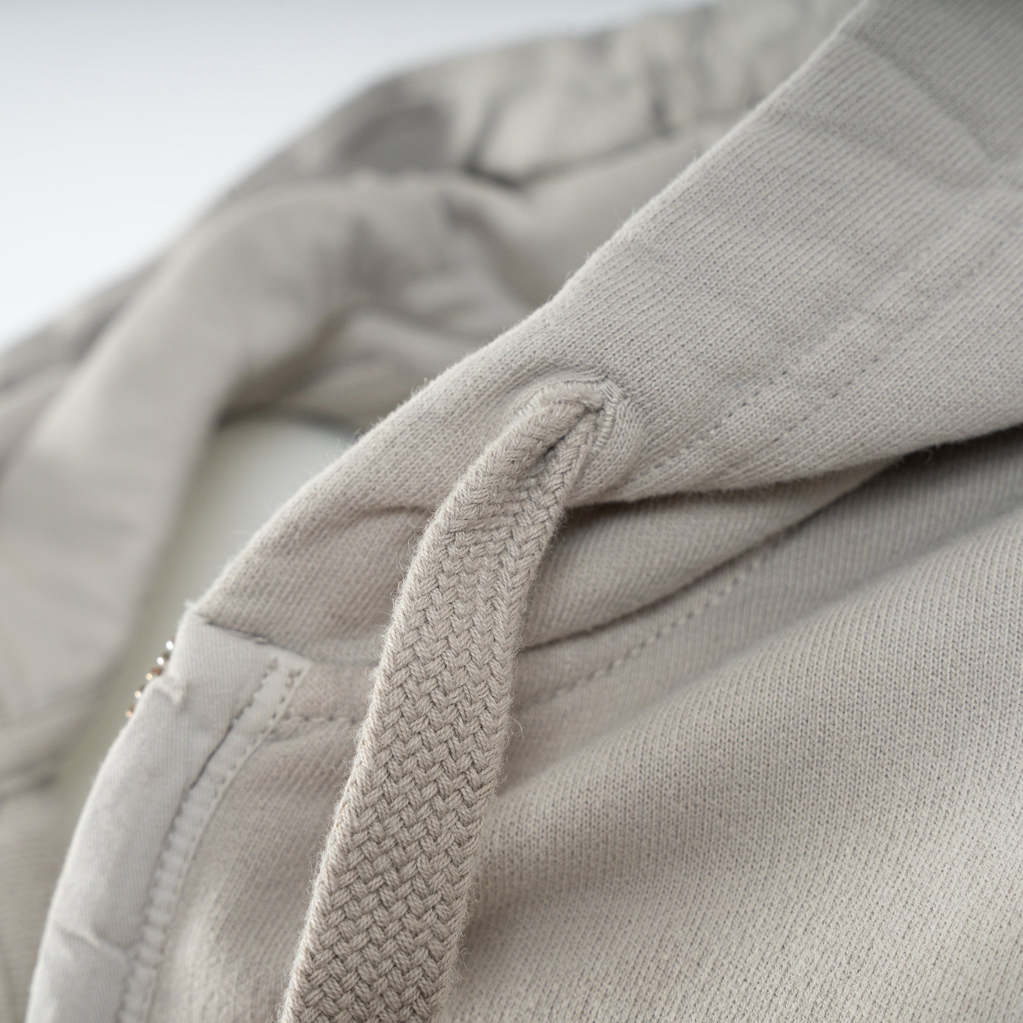 Stone Island Vest Lichtgrijs | Brushed Cotton Fleece