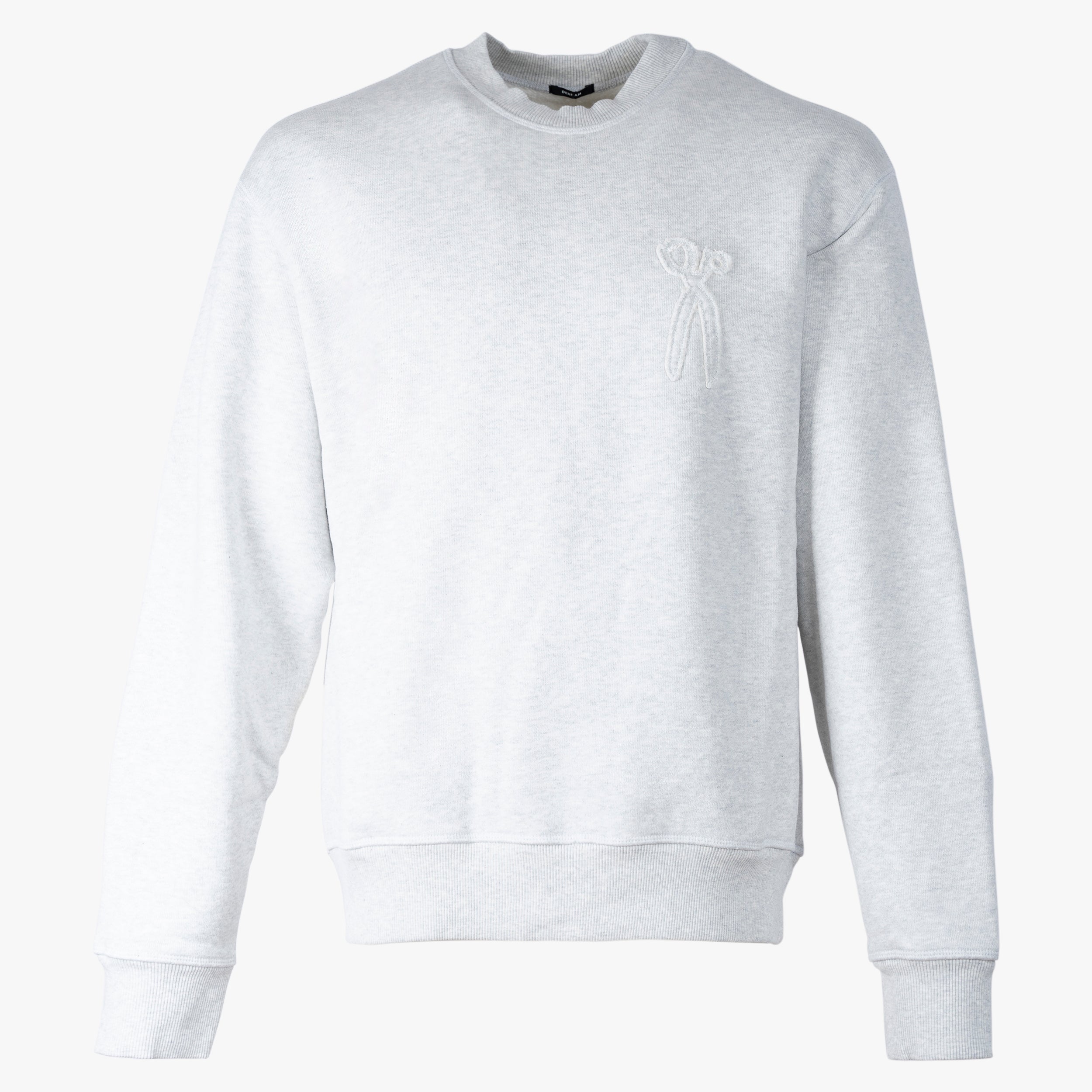 Denham Sweater Lichtgrijs | Scissor Patch