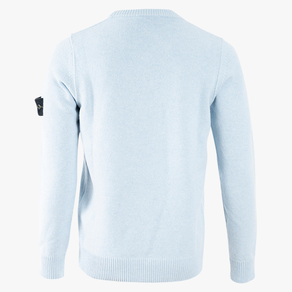 Stone Island Gebreide Trui Lichtblauw | Lambswool
